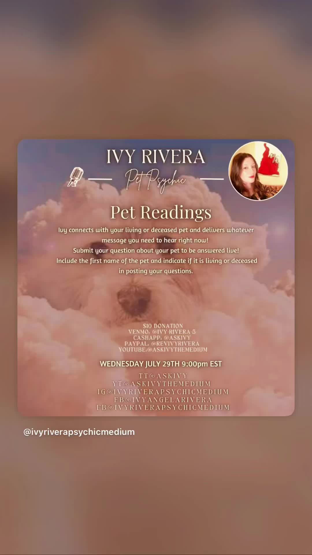 @Ivy Rivera | Psychic Medium