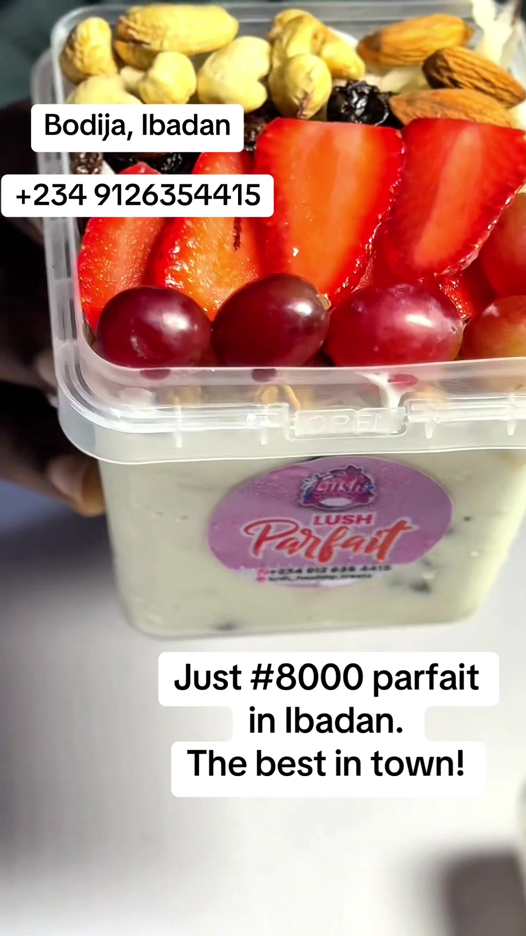@PARFAIT/YOGHURT/IBADAN