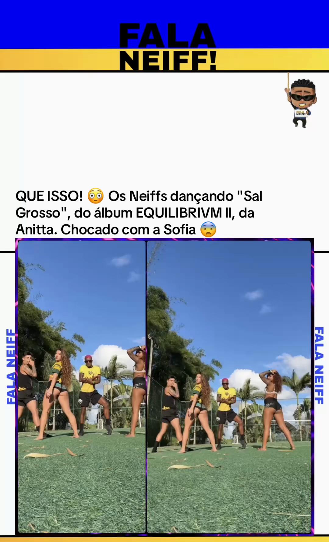 @FALA NEIFF! 👍🏻👎🏿