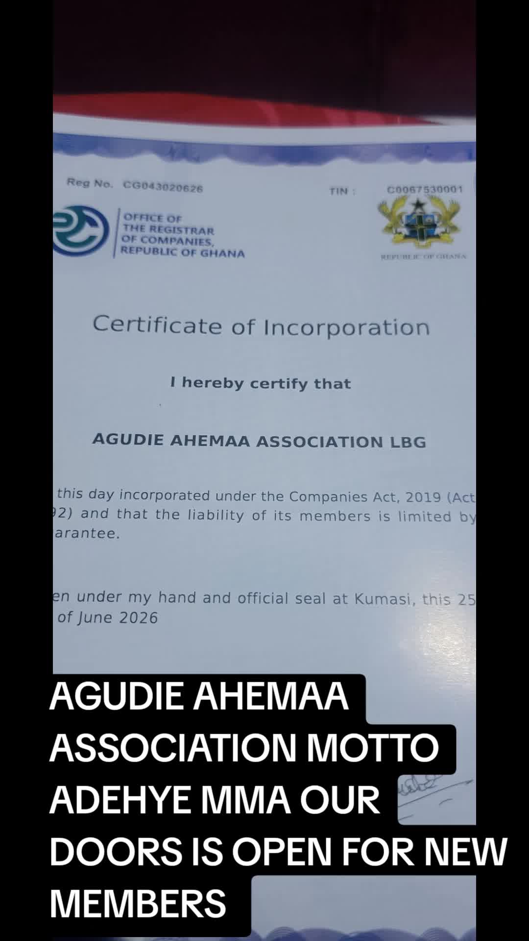 @AGUDIE AHEMAA ASSOCIATION