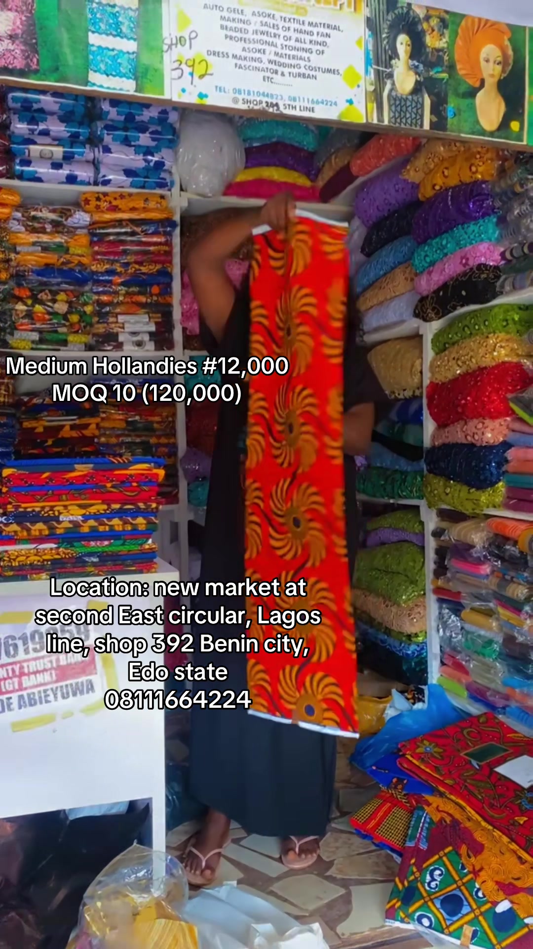 @HOME OF TEXTILE &GELE IN BENIN