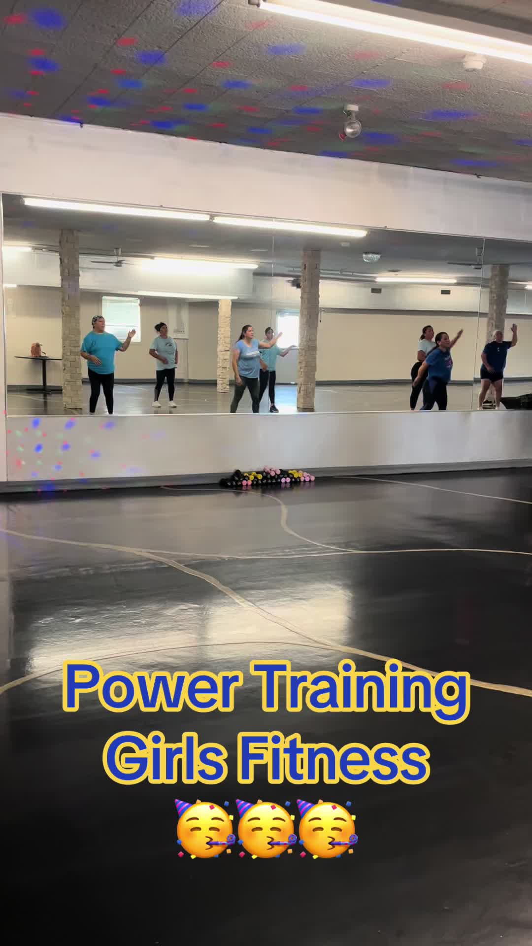 @Power training girls fitness.