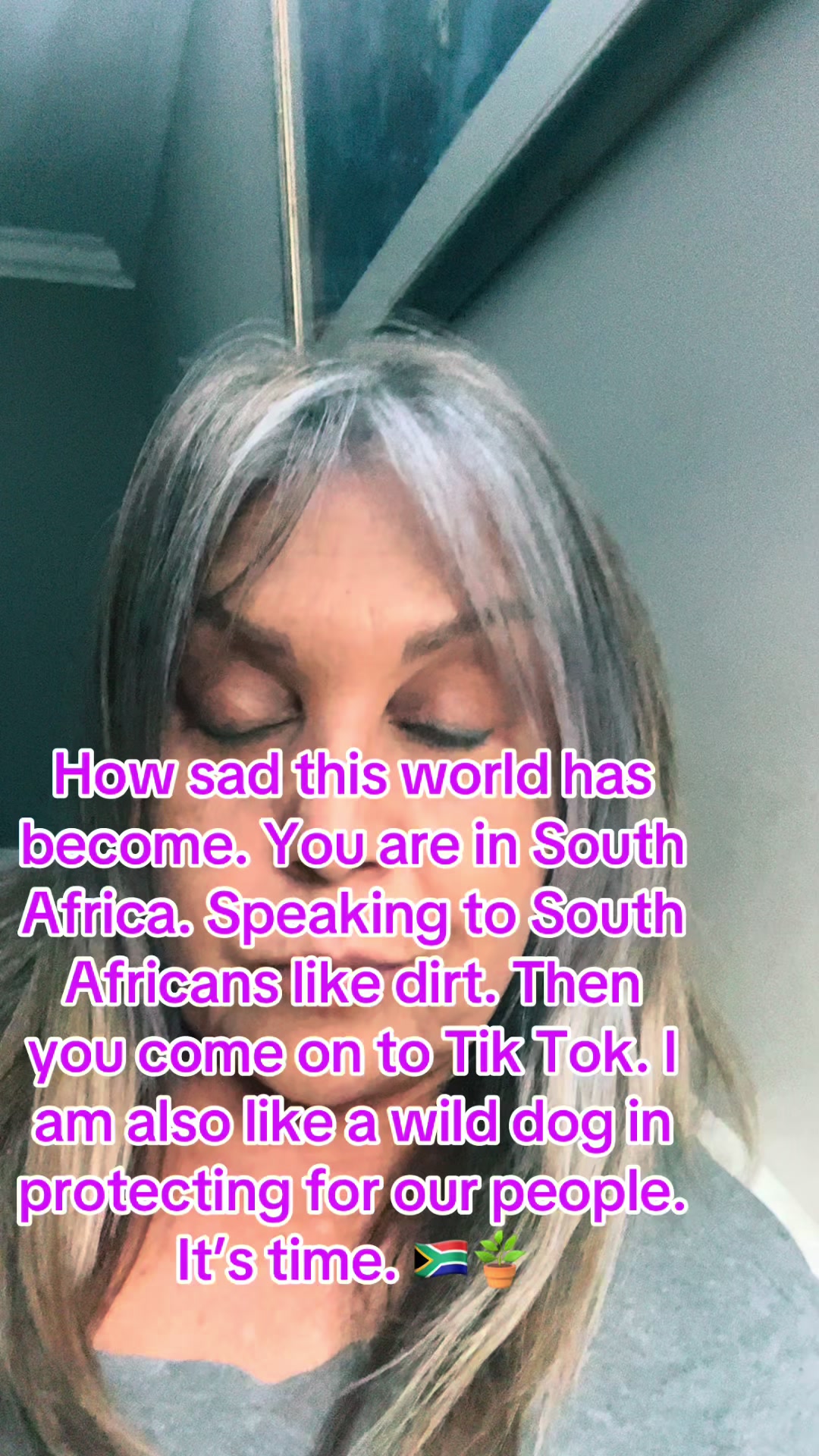 @South African golden girl.