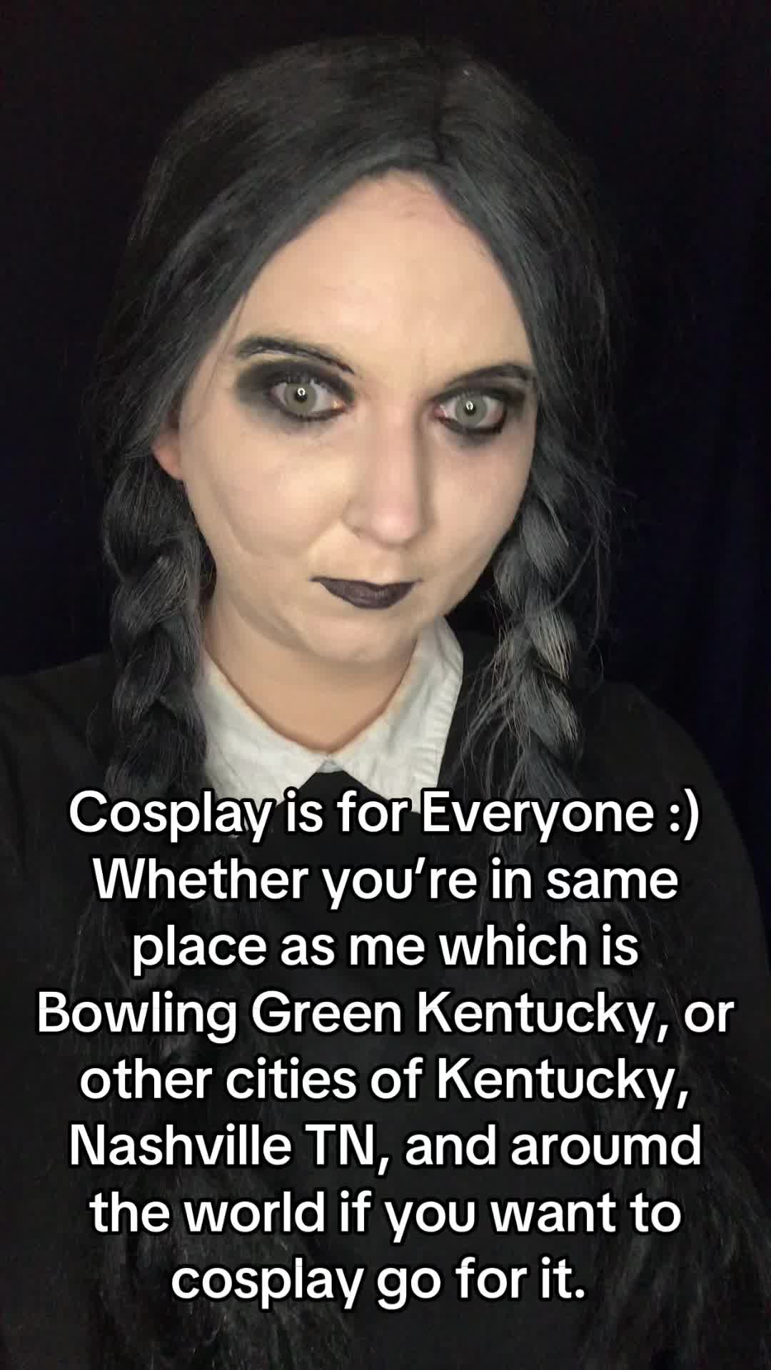 @Wednesday Addams Cosplayer🖤