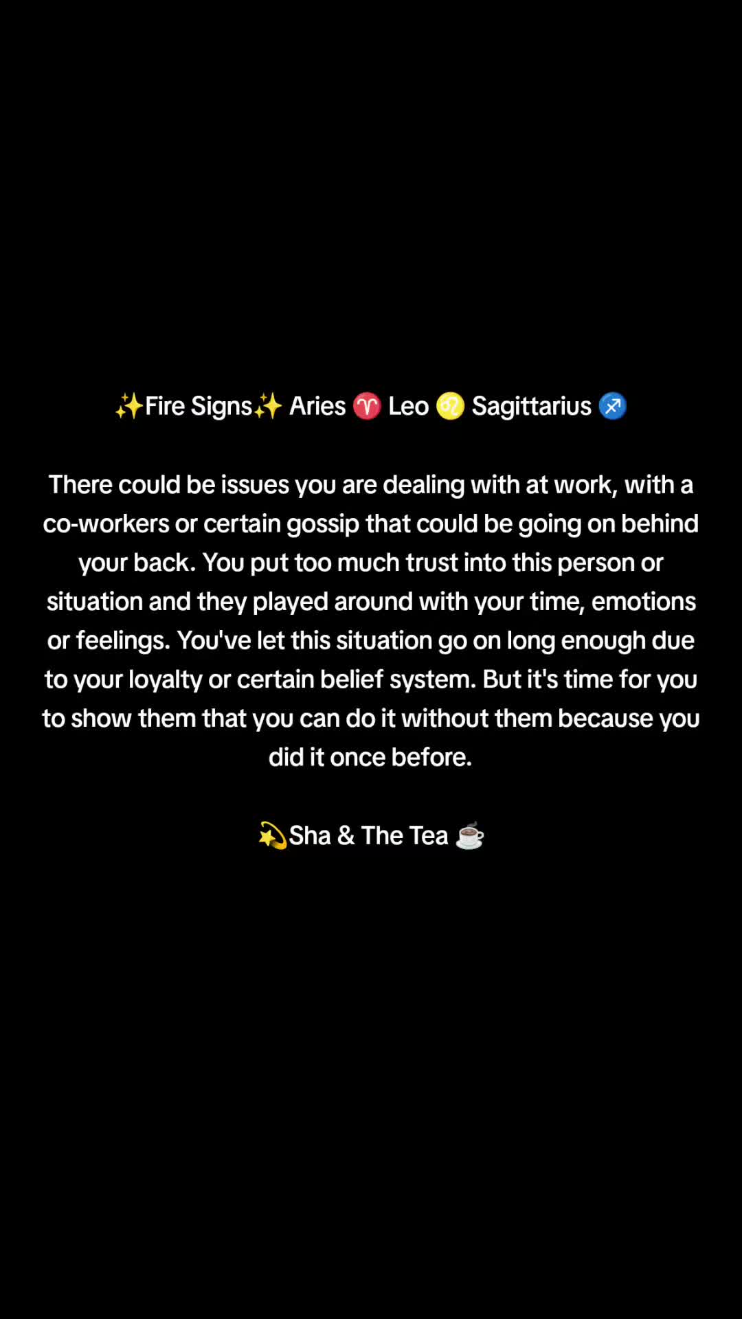 @Sha & The Tea ☕