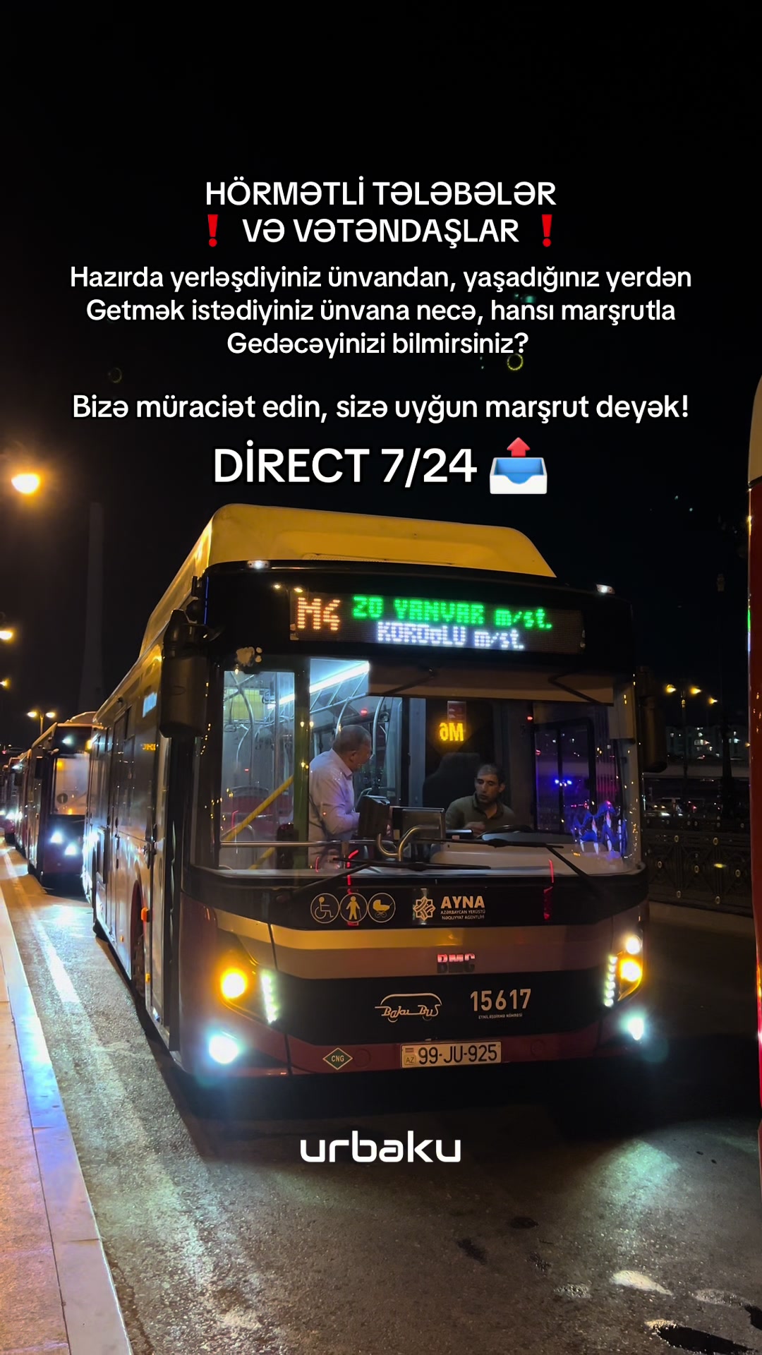 @Urban Routes Baku