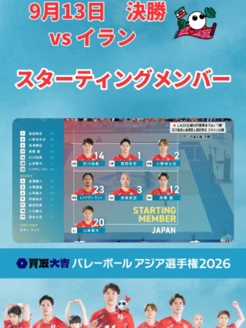 @【公式】フジテレビバレーボール