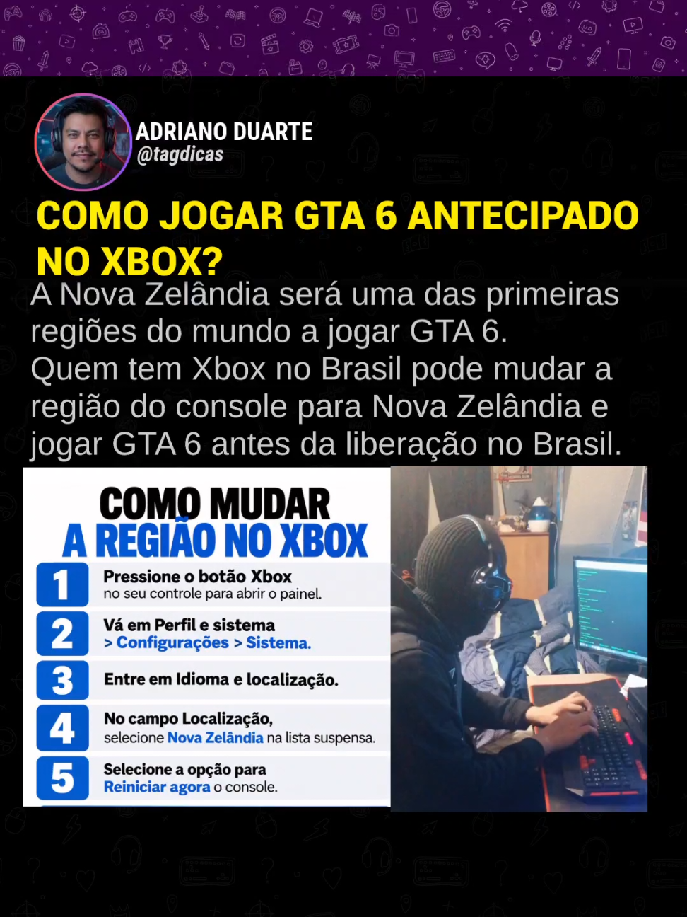 @Adriano Duarte I Tag Dicas