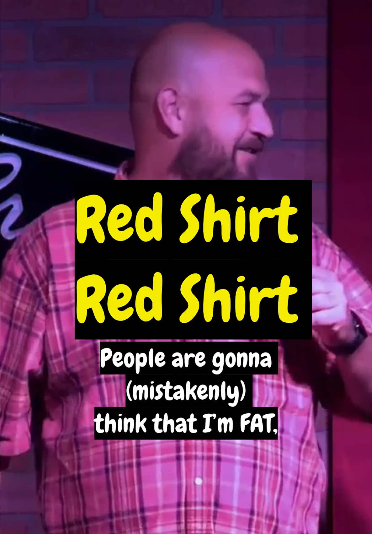 @Comedian Mike Baldwin