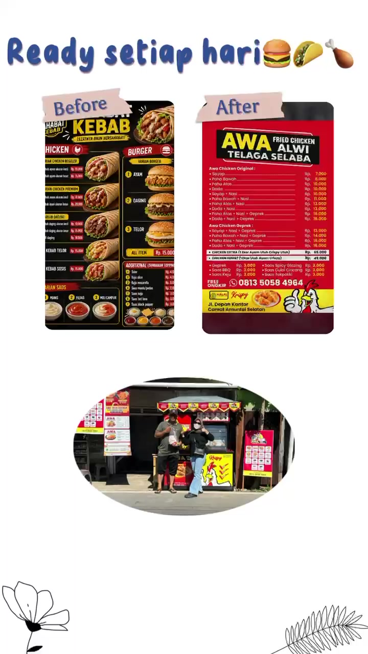 @Awa fried chiken Alwi