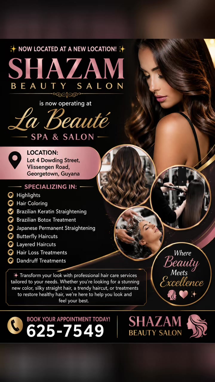 @Shazam Beauty Salon