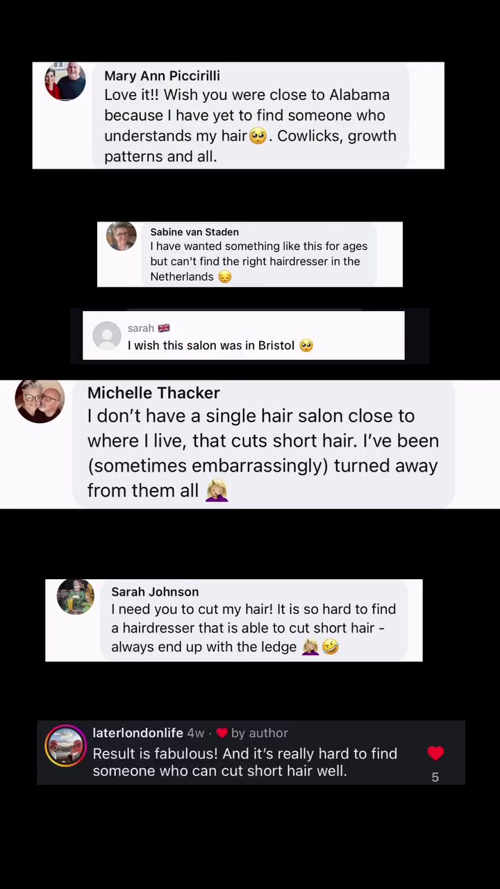 @Short Hair Cutting Specialist