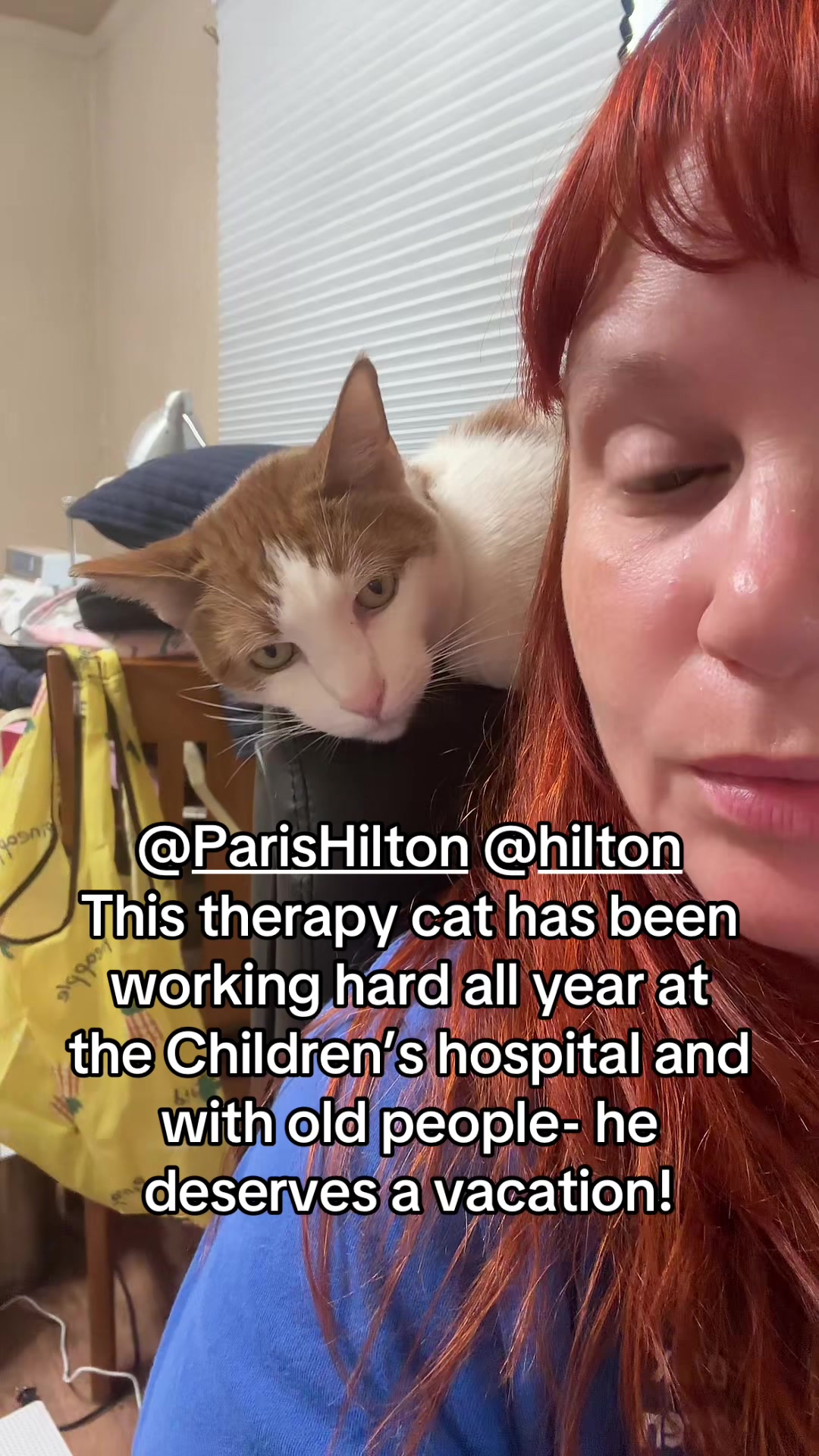 @Therapy Cat Roger & Family