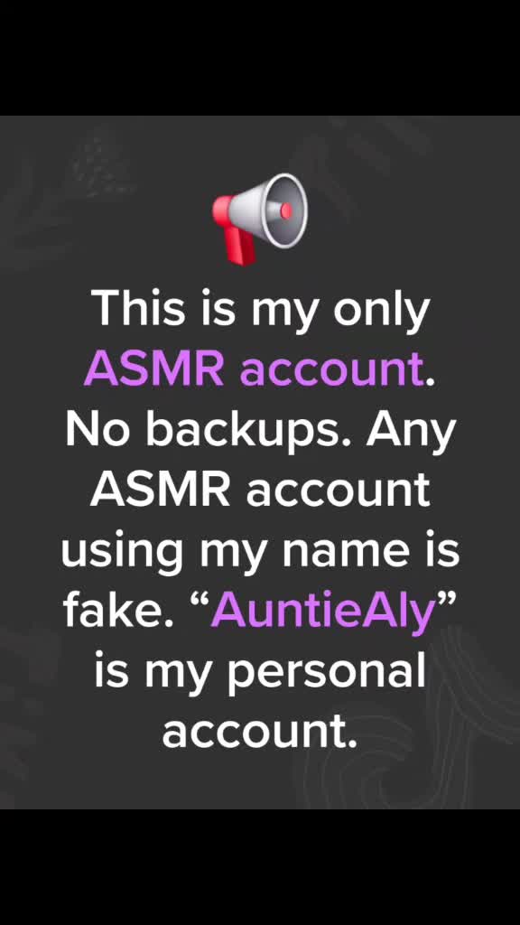 @ALY SIM 💠 ASMR