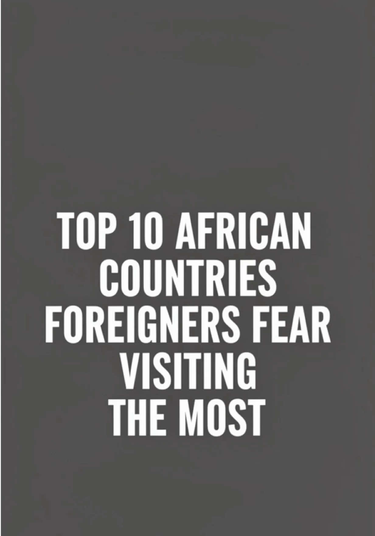 @AFRICA THE MOTHERLAND