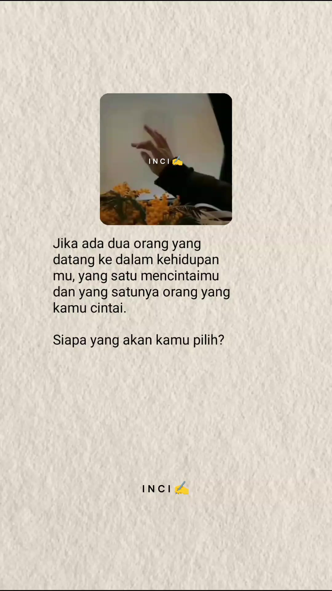 @I N C I ✍️