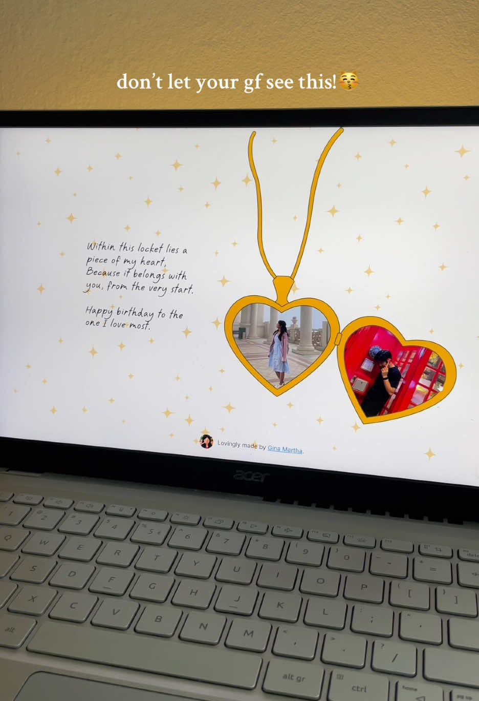 @gina &bull; cute web design 💌