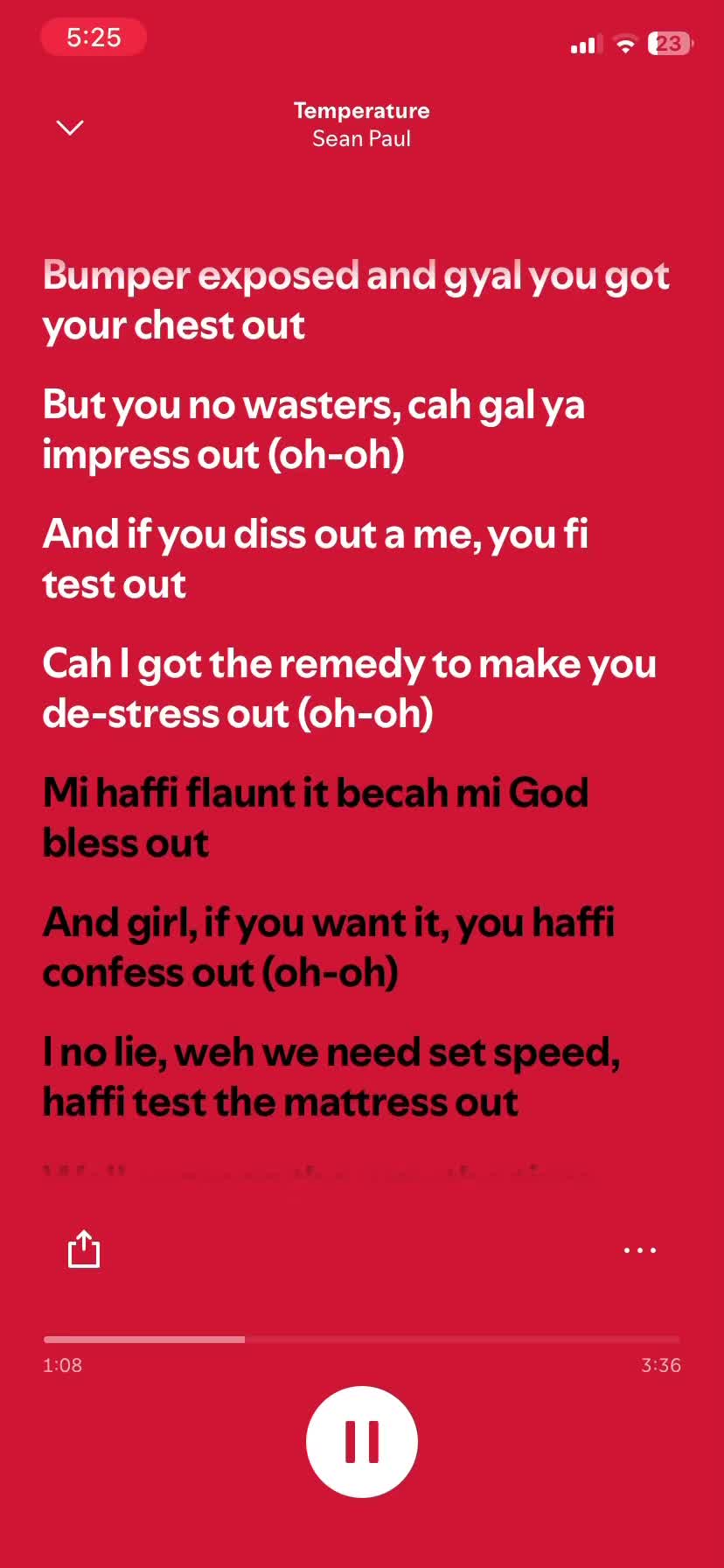 @Song of the dayyyy