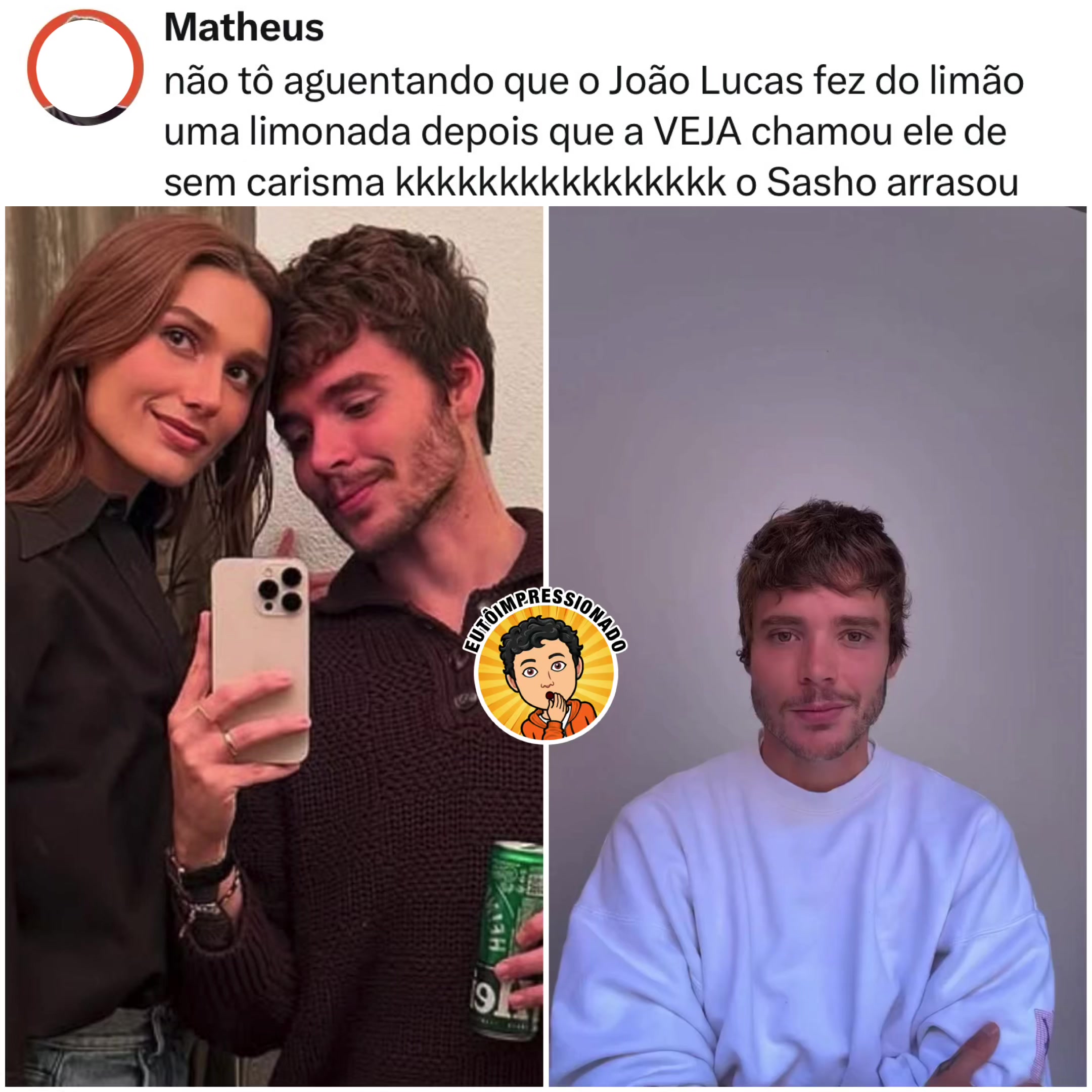 @EU TÔ IMPRESSIONADO! 😲