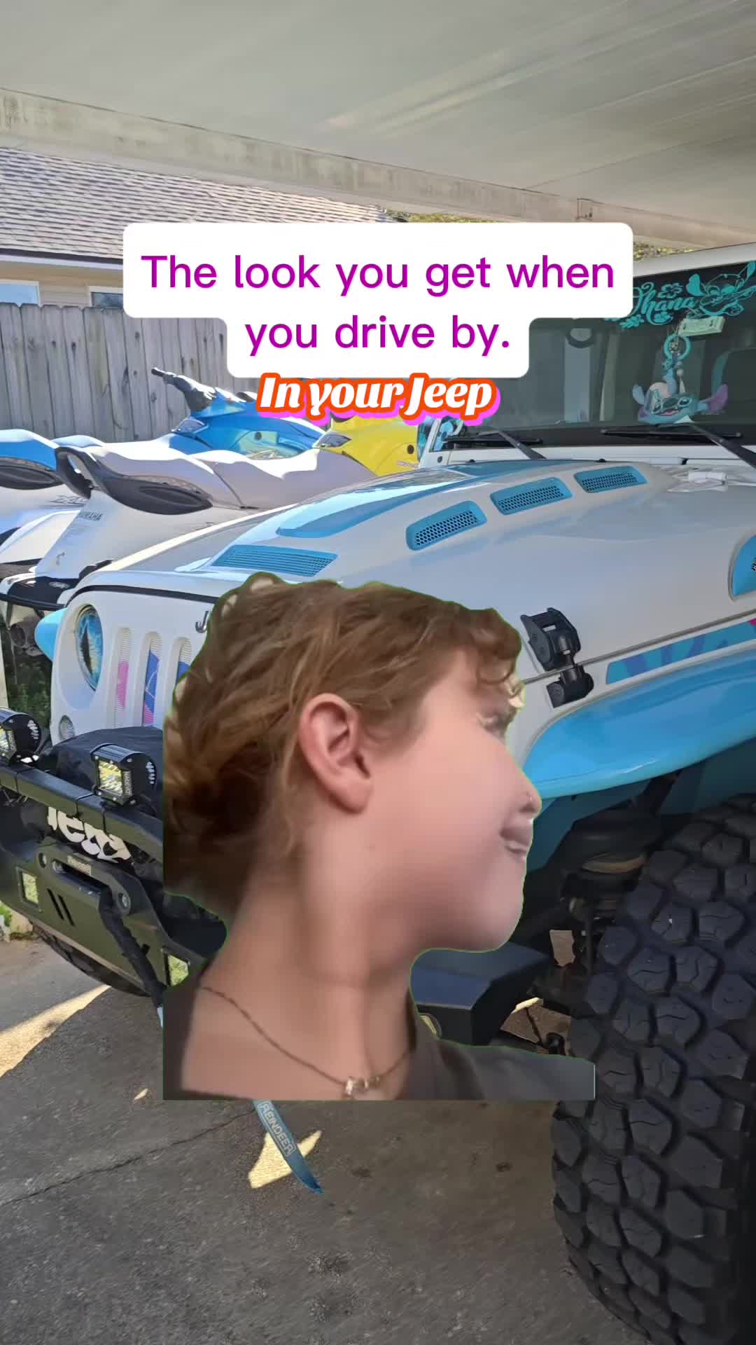 @Stitch and Angel Jeep