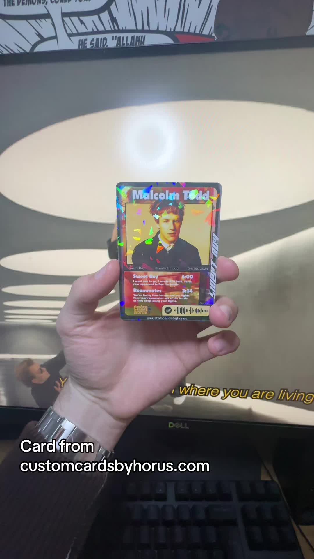 @custom cards by horus