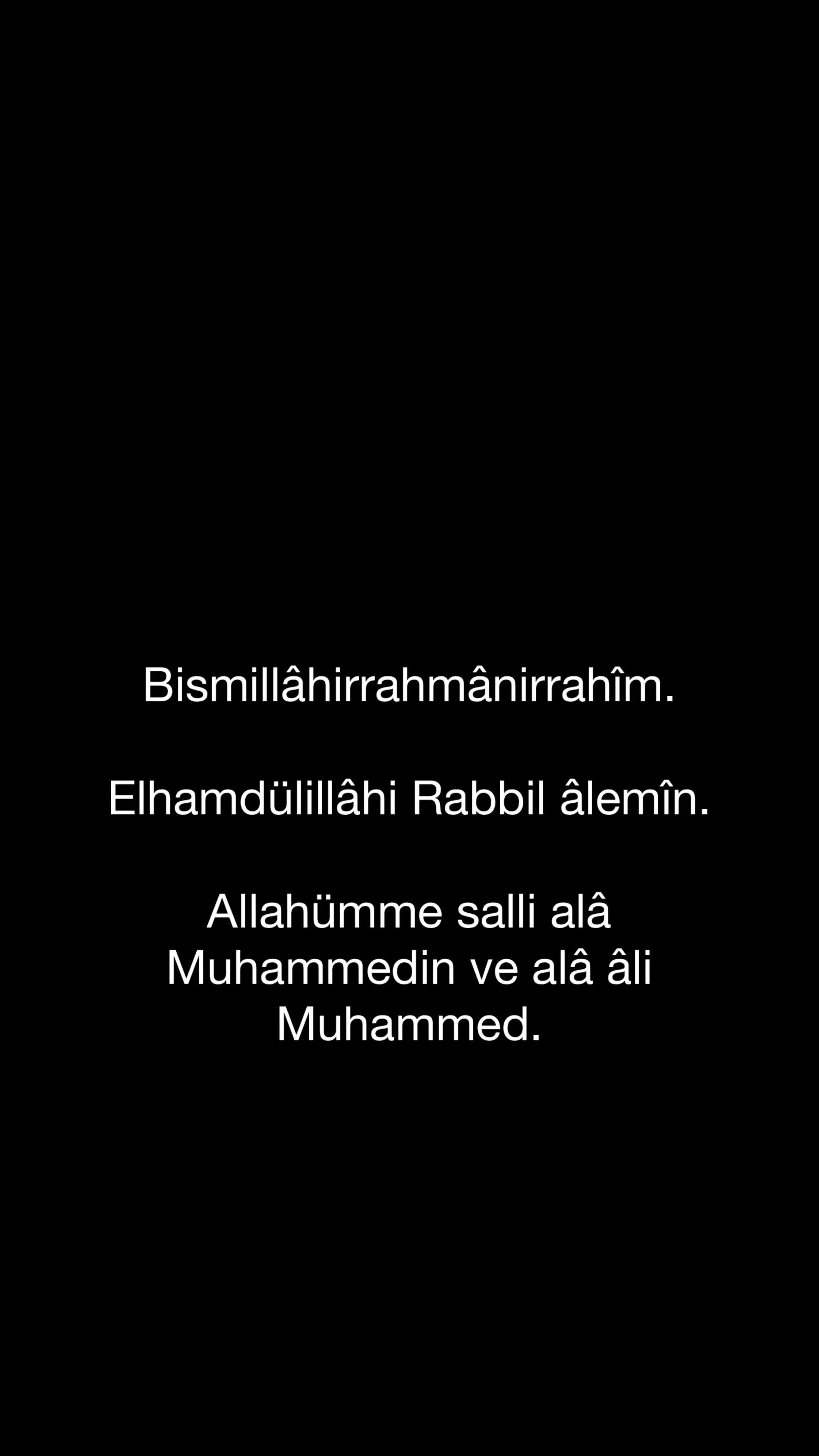 @Bir Ayet, Bir Hadis, Bir Dua