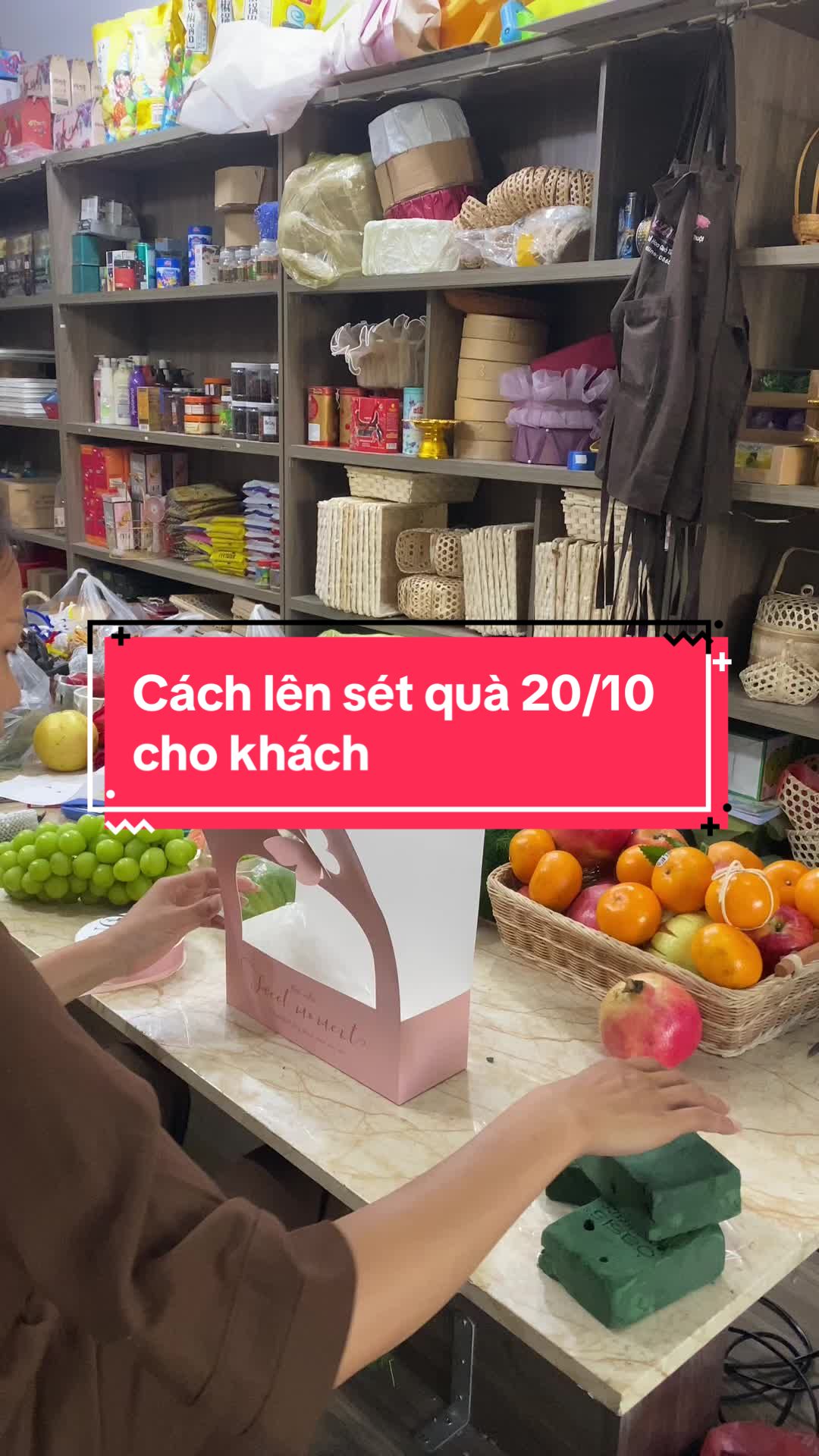 @Hiền b&ocirc;ng dạy l&agrave;m giỏ qu&agrave;