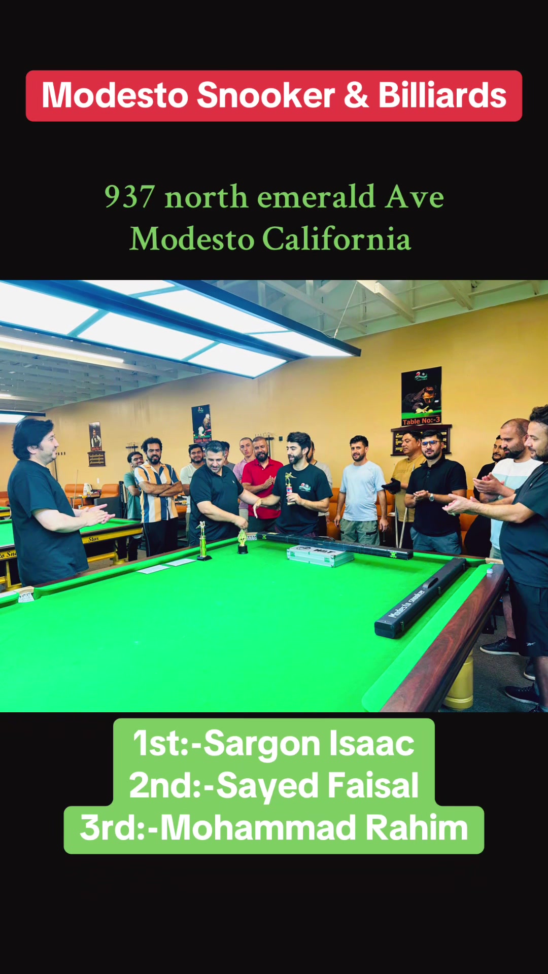 @Modesto Snooker & Billiards