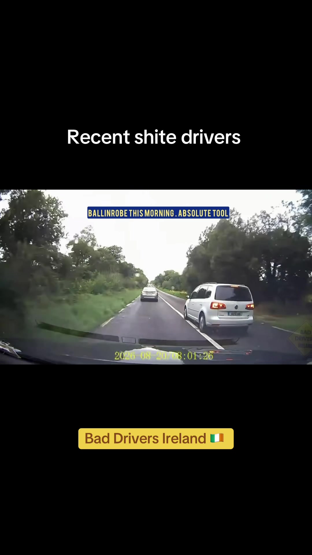 @Bad Drivers Ireland 🇮🇪