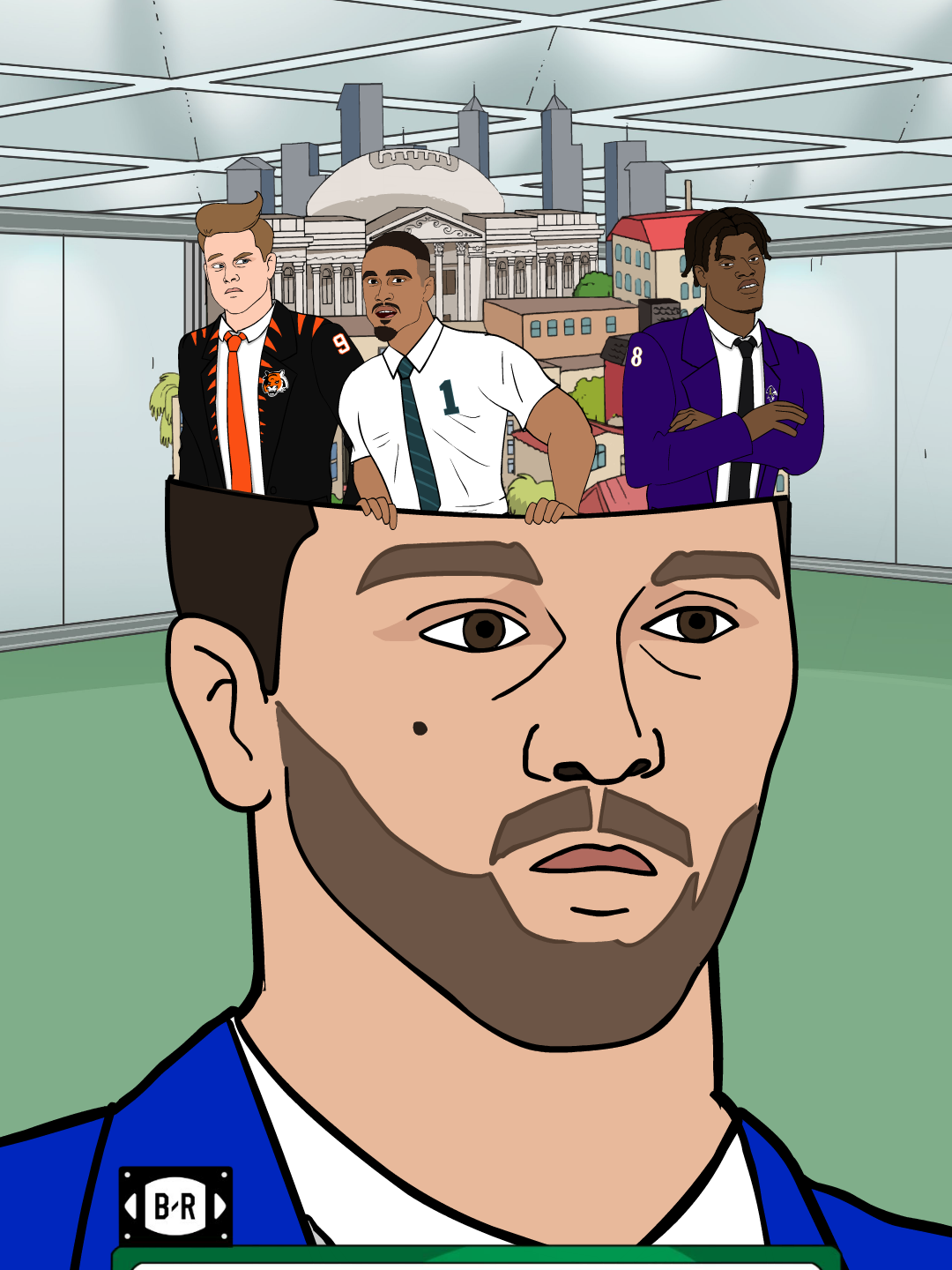 @B/R CARTOONS