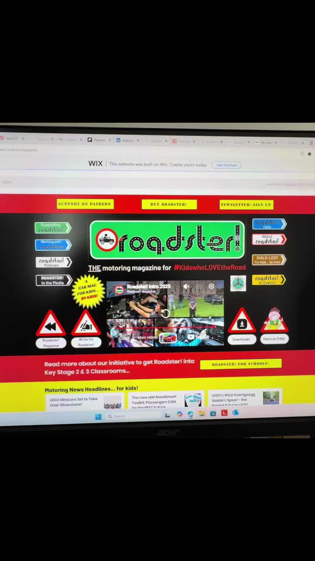 @Roadster! Magazine… for kids