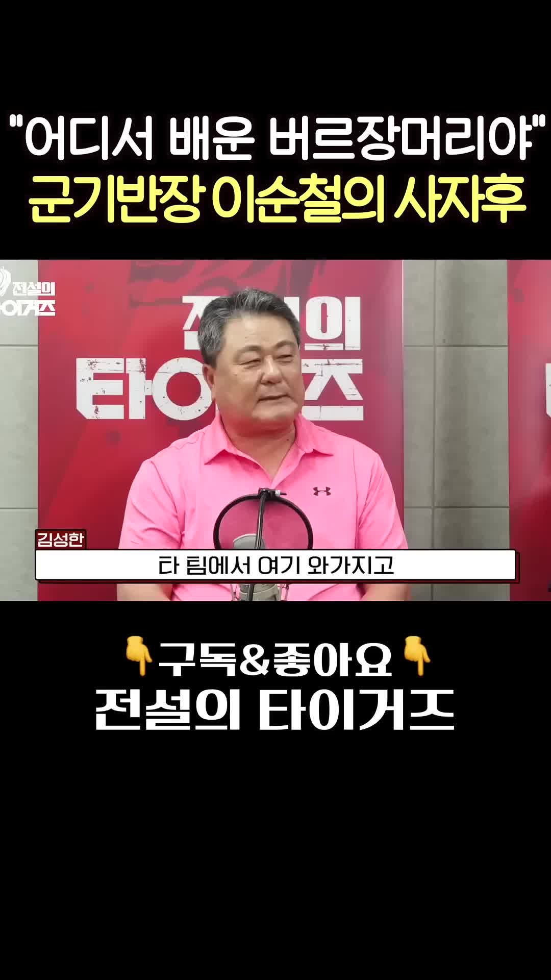 @전설의 타이거즈