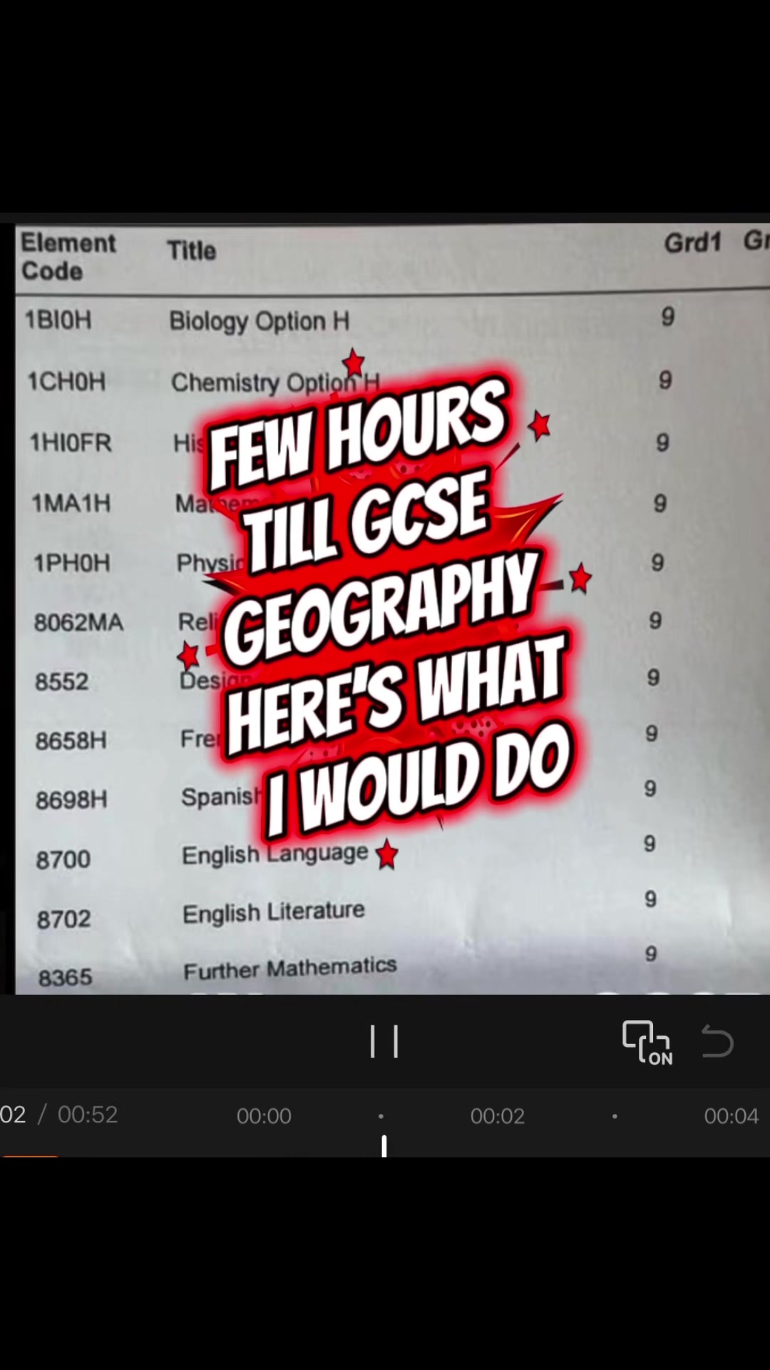 @No Waffle GCSE