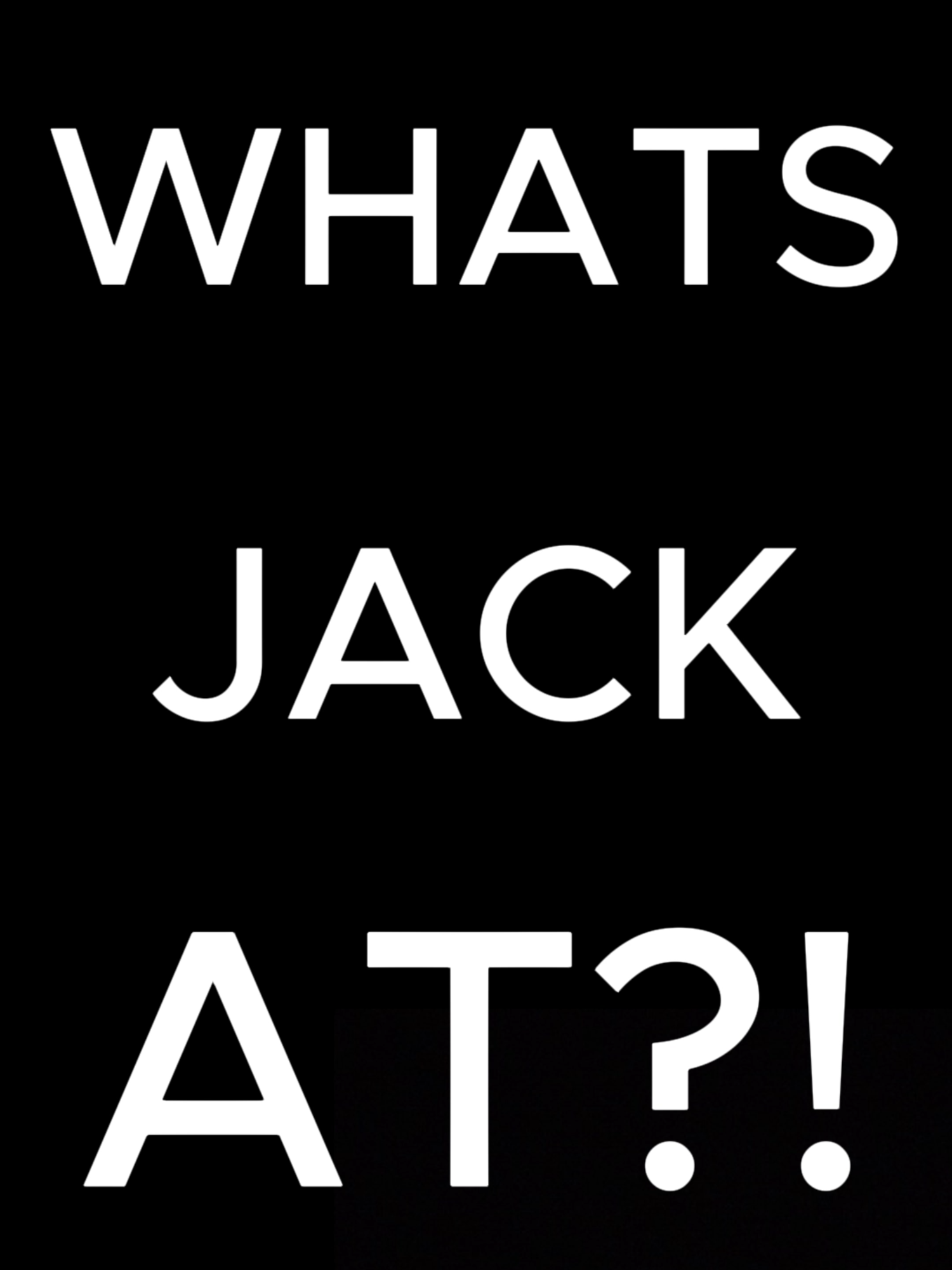 @Jaxwell
