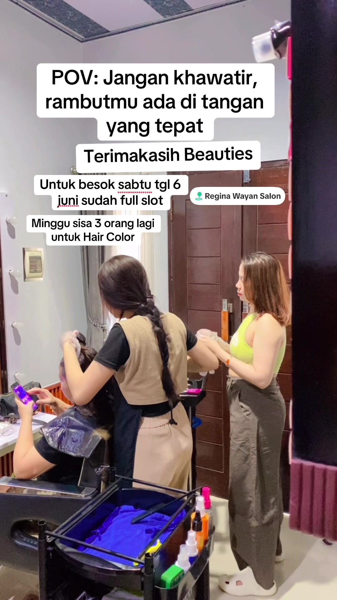 @Regina Wayan Salon