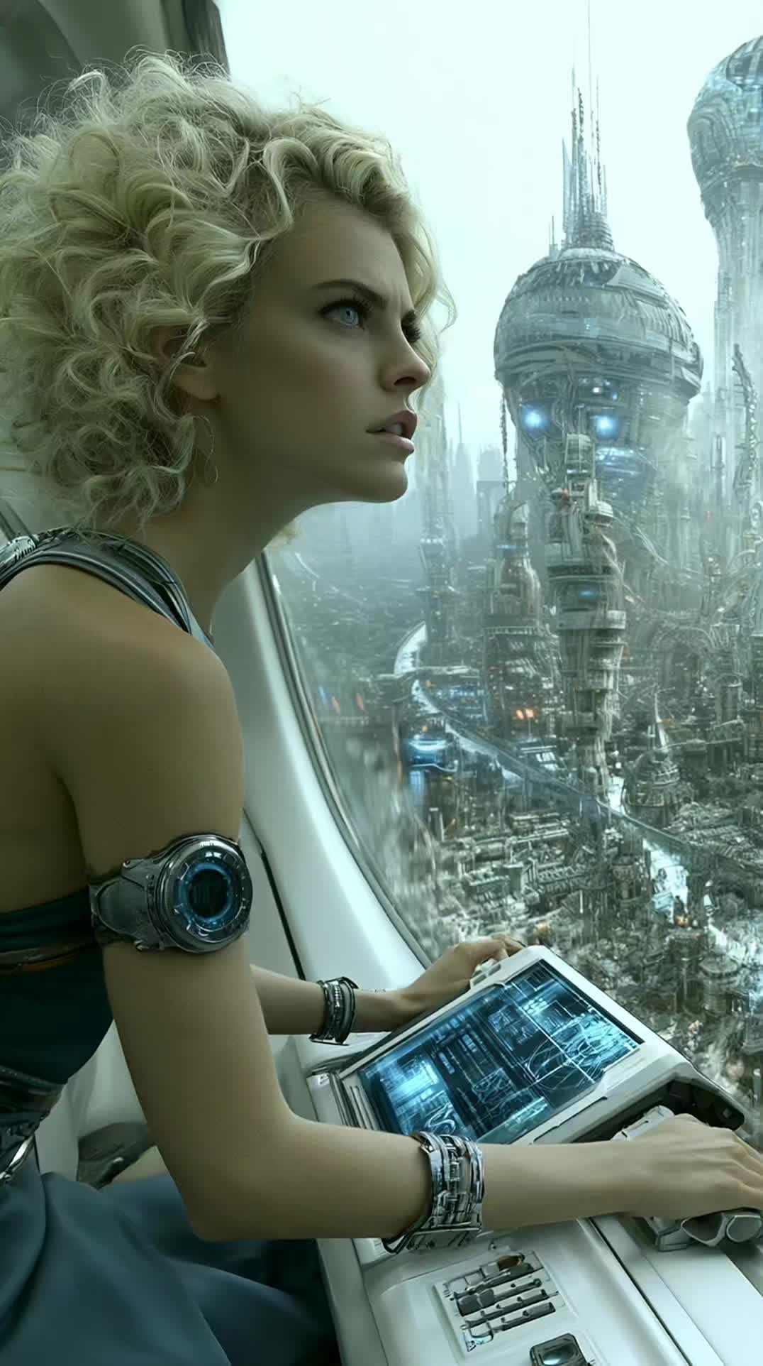 @sci-fi ai content