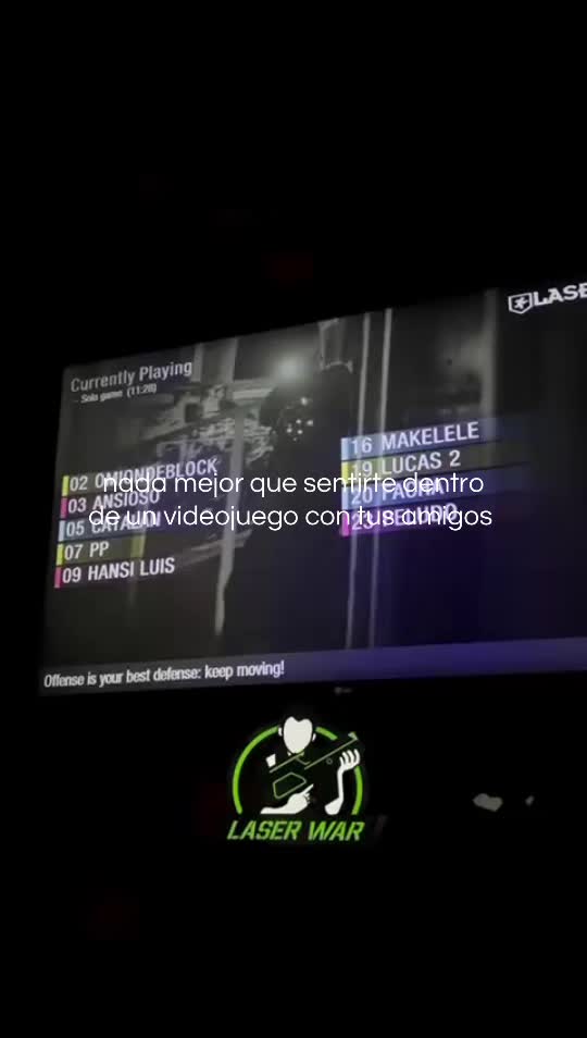 @Laser War Center