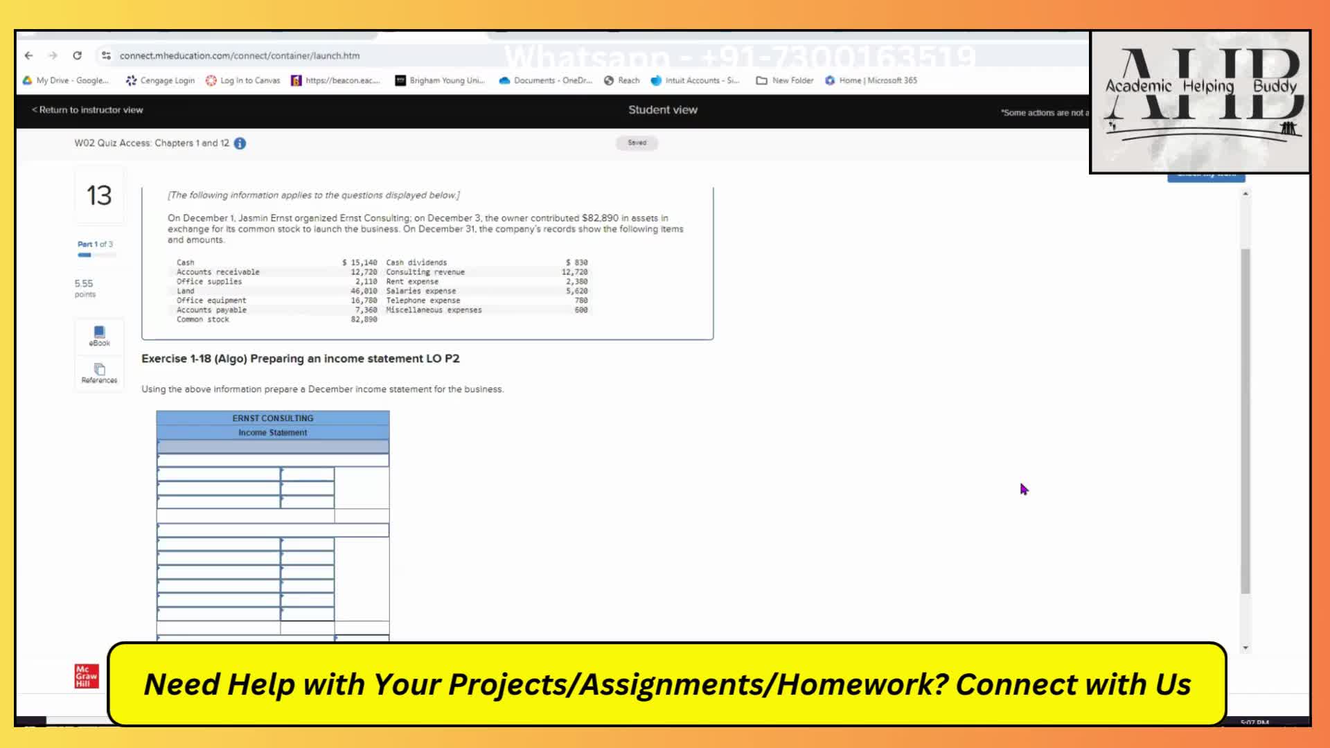 @Academic Helping Buddy