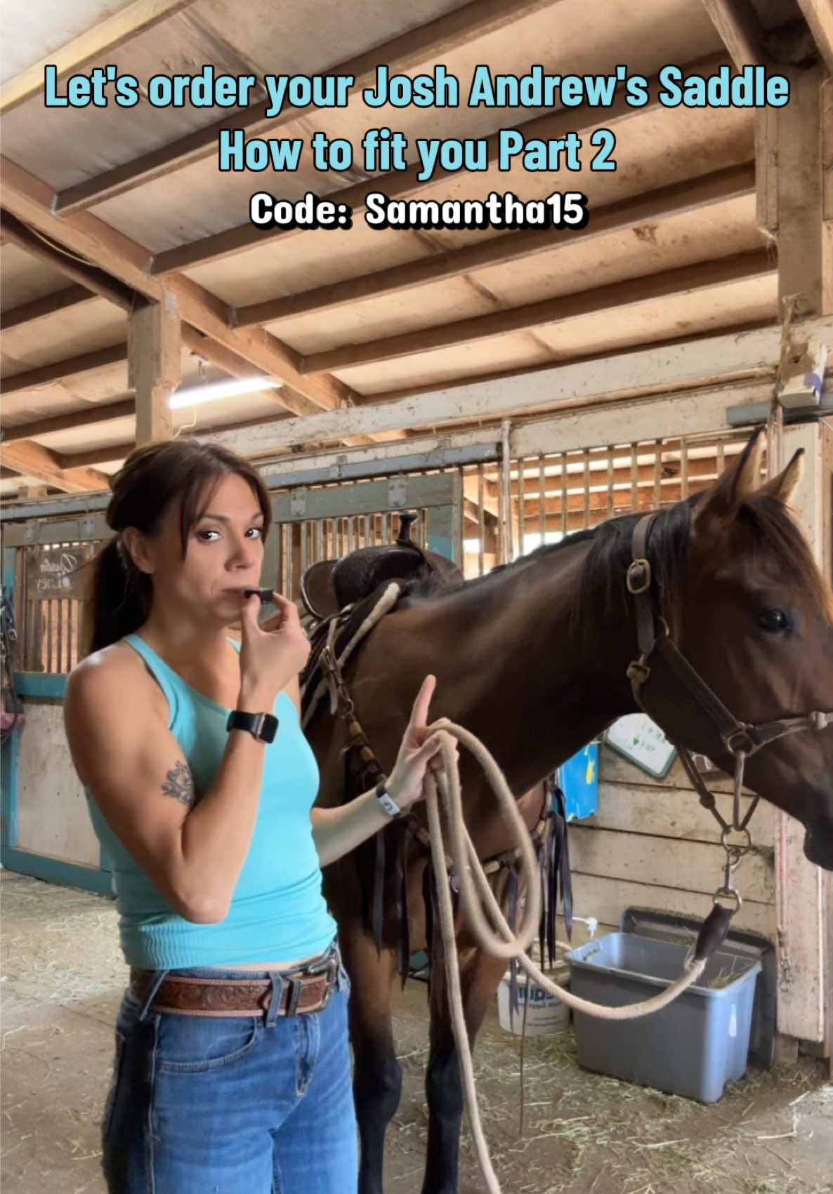 @SAMANTHA | BARREL RACING