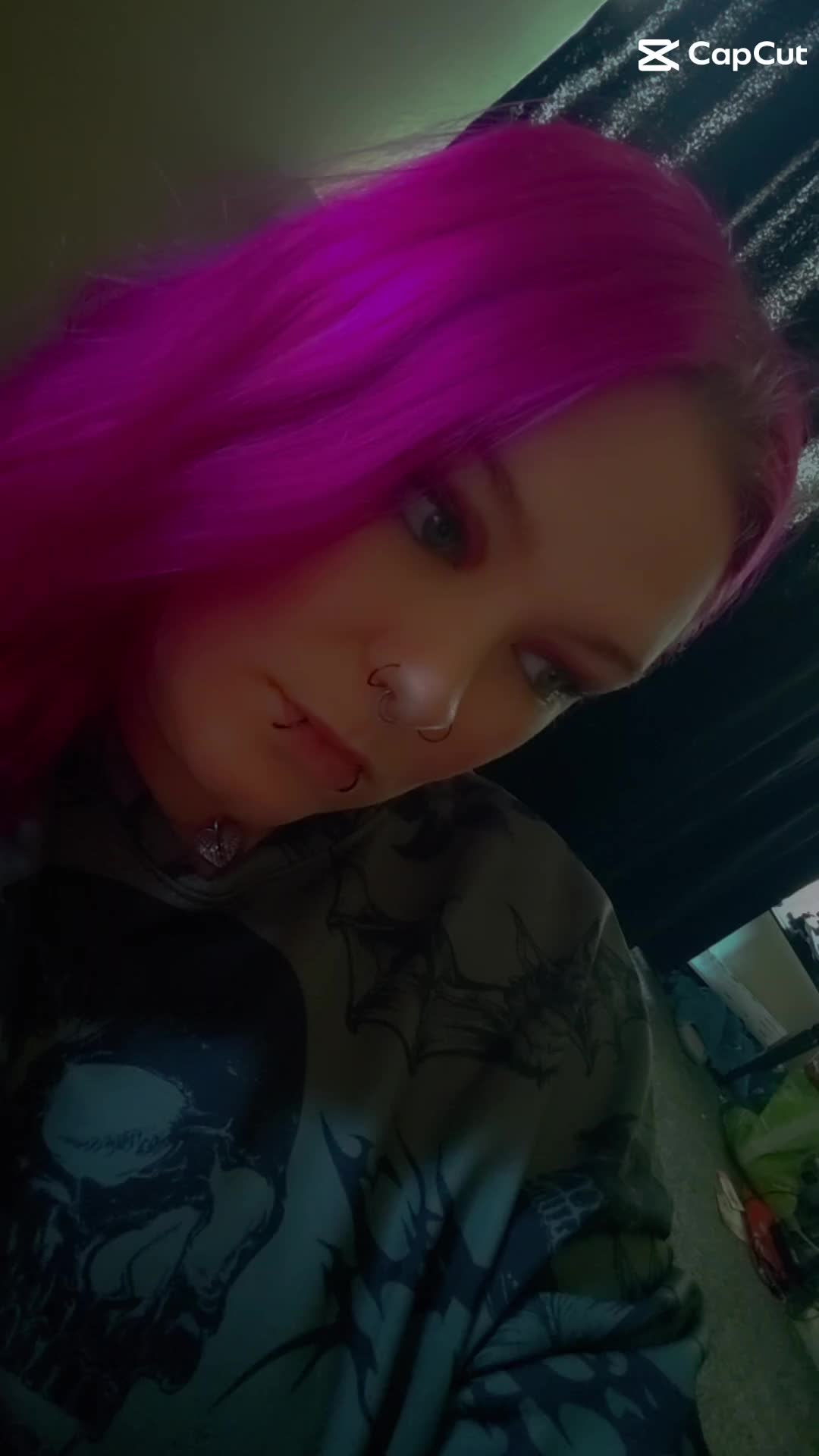 @crazy gothic Psycho girl