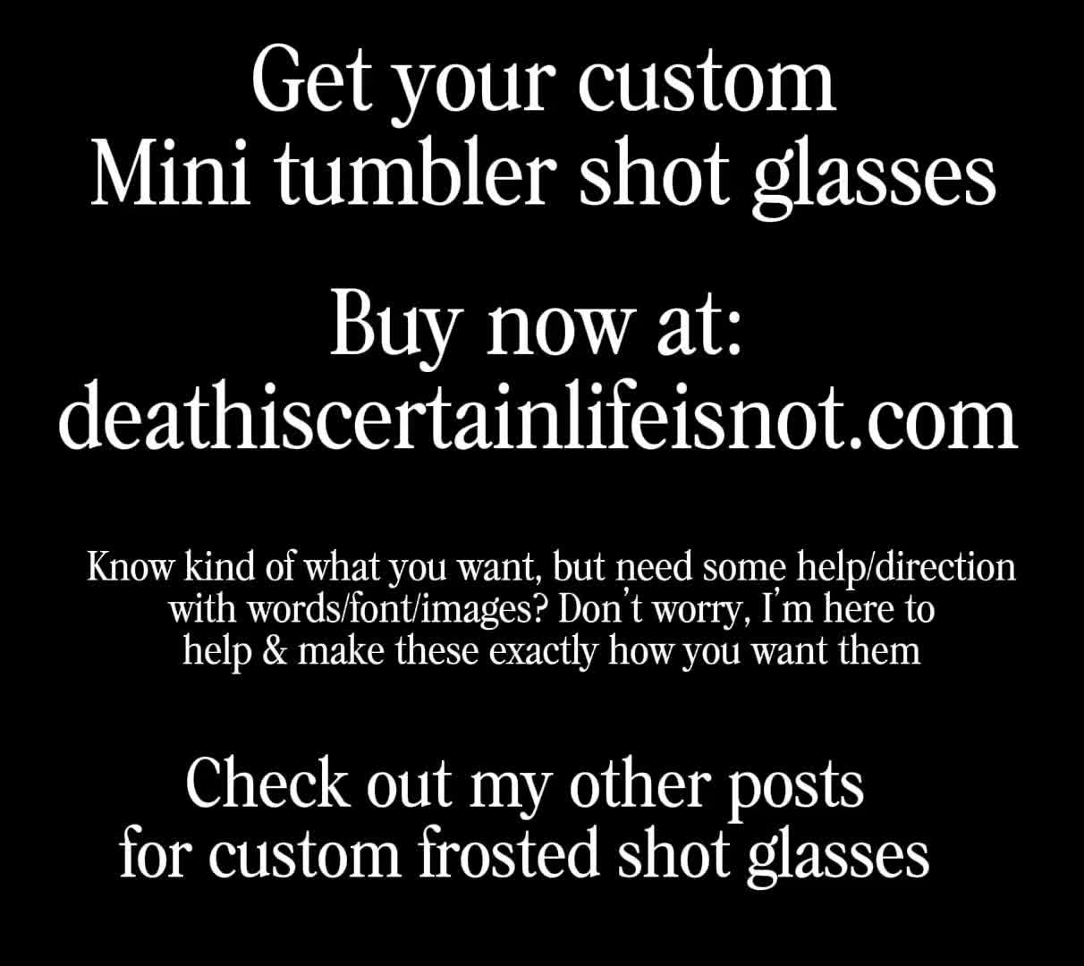 @DeathIsCertain.LifeIsNot