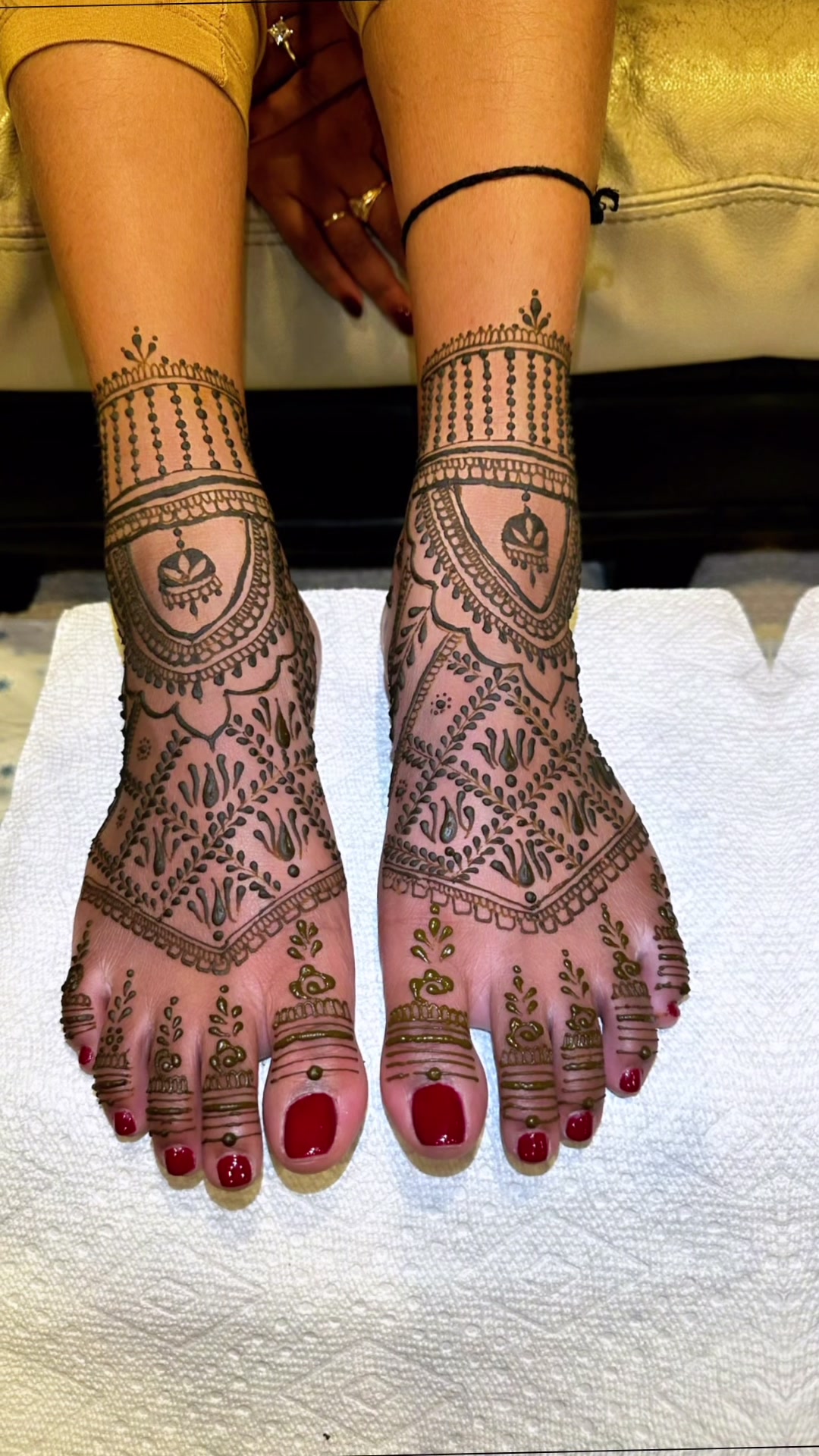 @Glam Henna Saree
