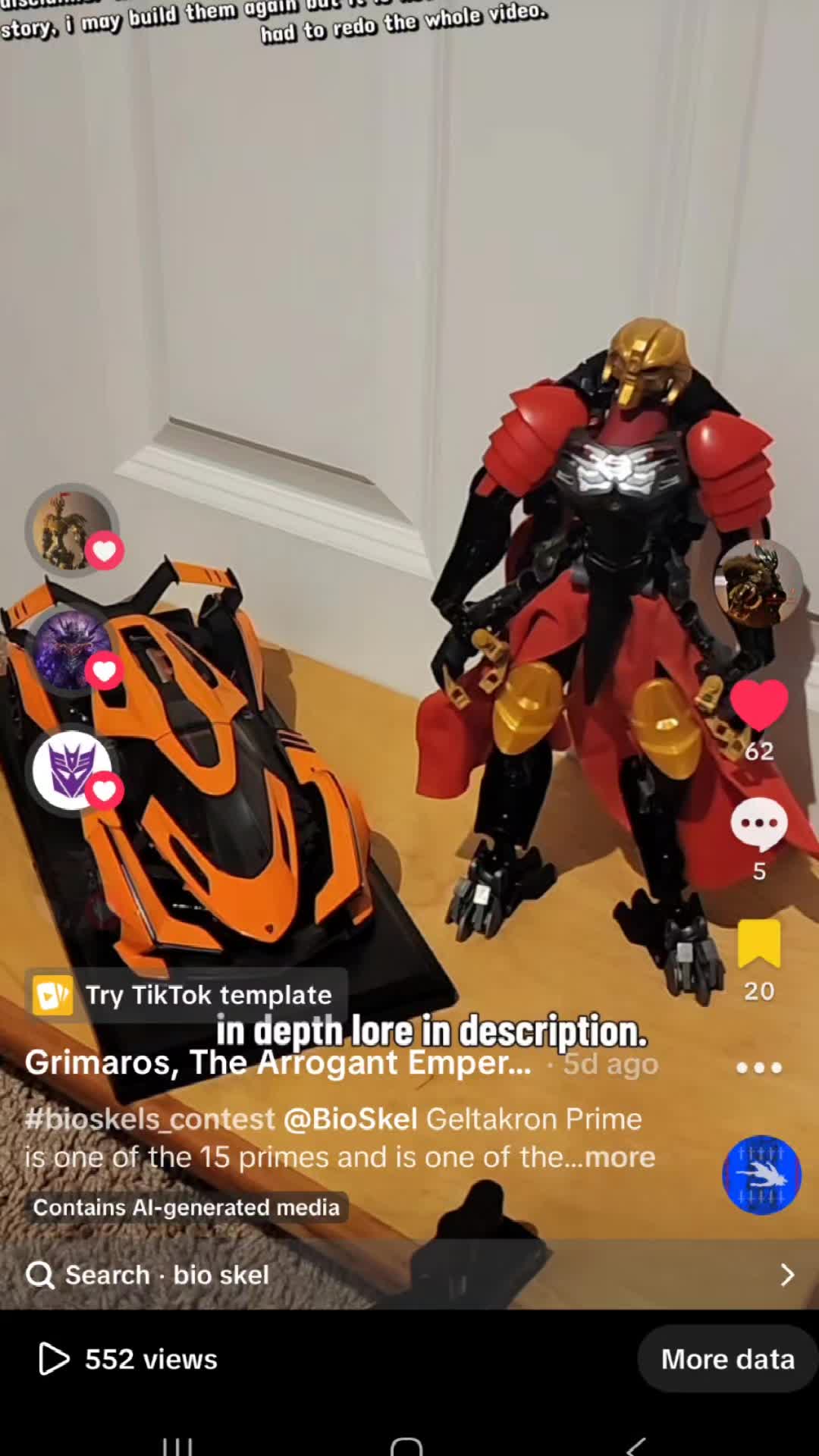 @Grimaros, The Arrogant Emperor