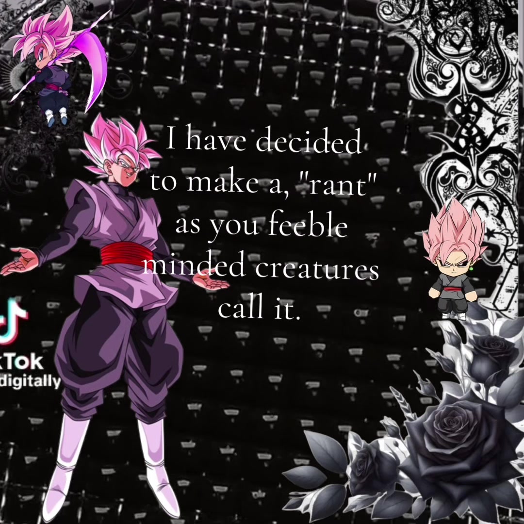 @⚫️🔴GOKU BLACK🔴⚫️