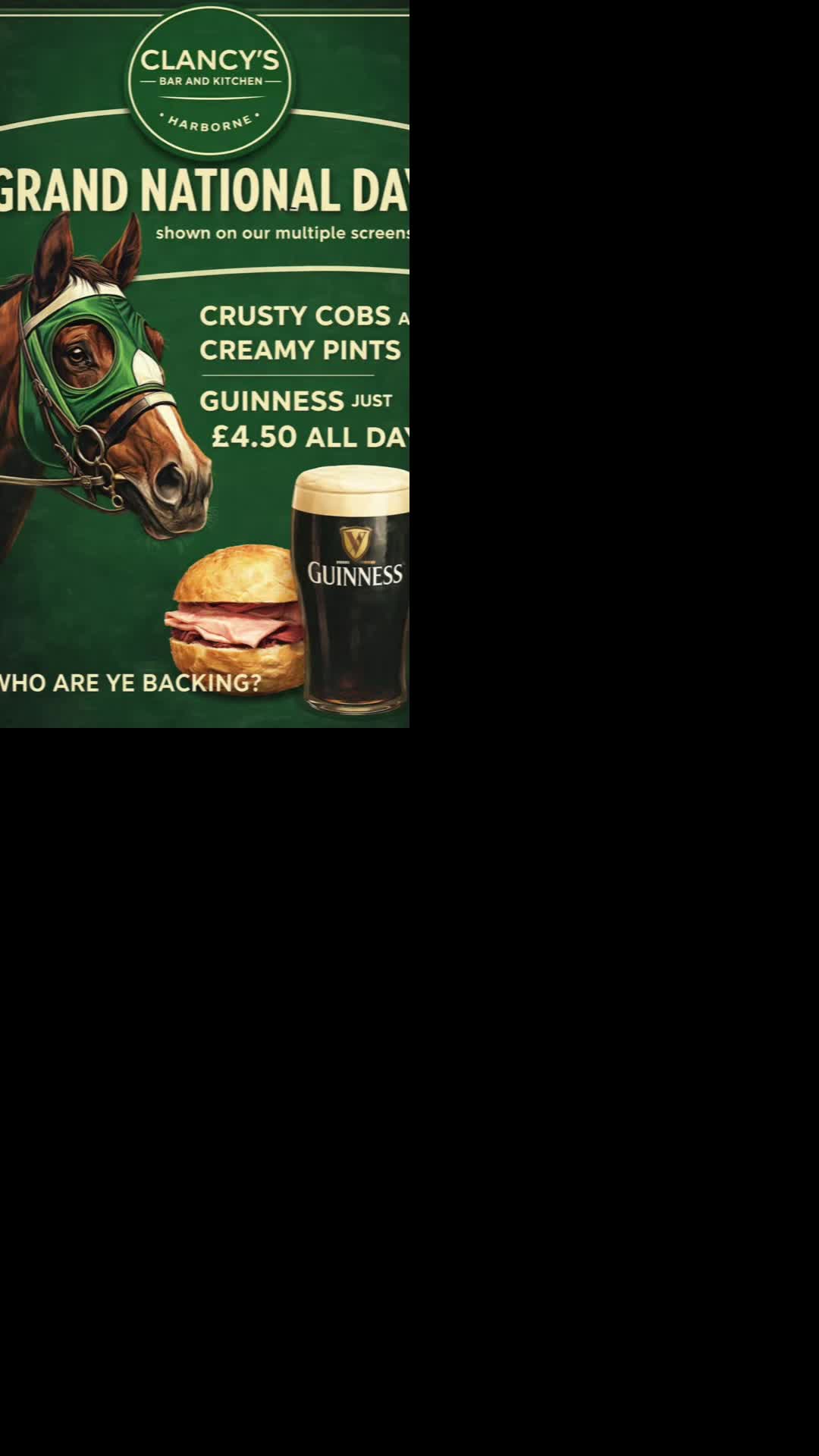 @Clancy&rsquo;s Bar Harborne