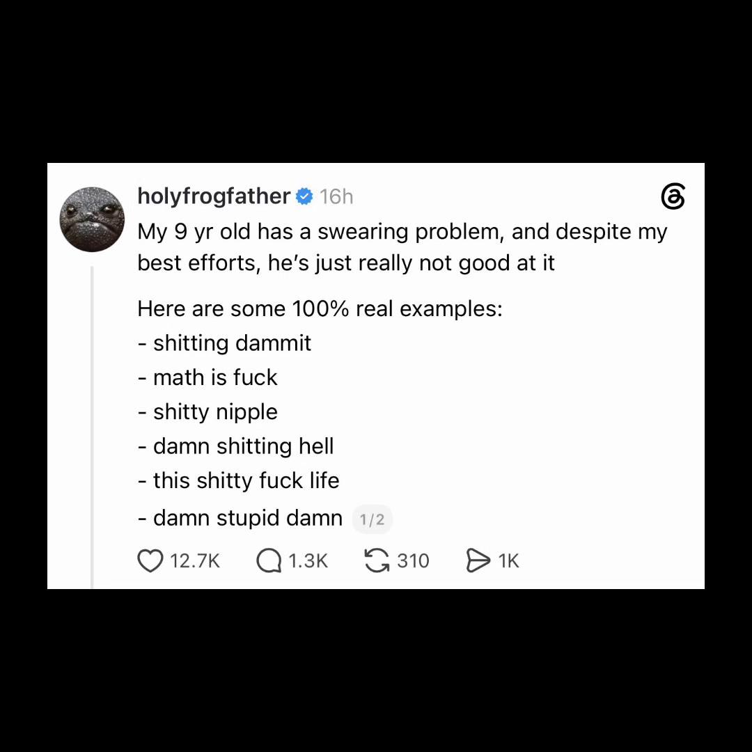 @Holy Frog Father