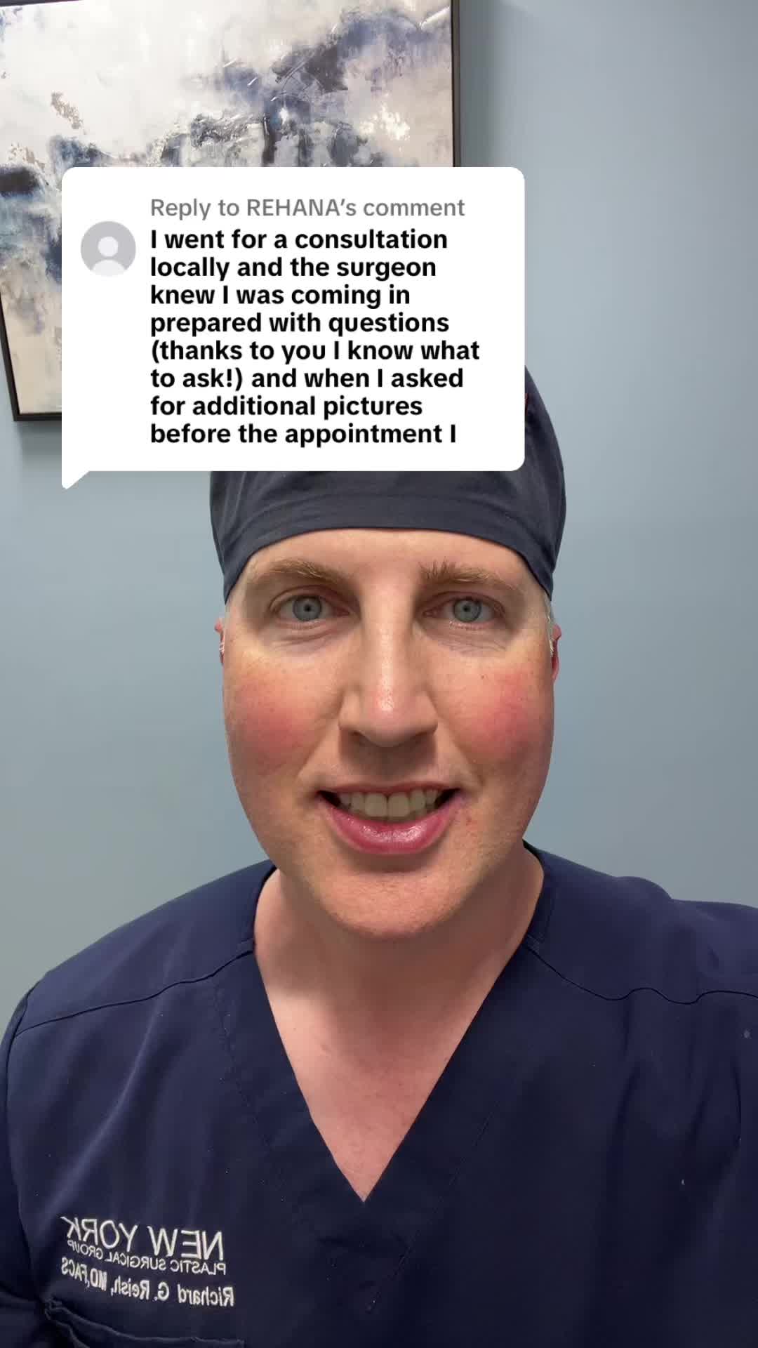 @Dr. Richard Reish, M.D., FACS