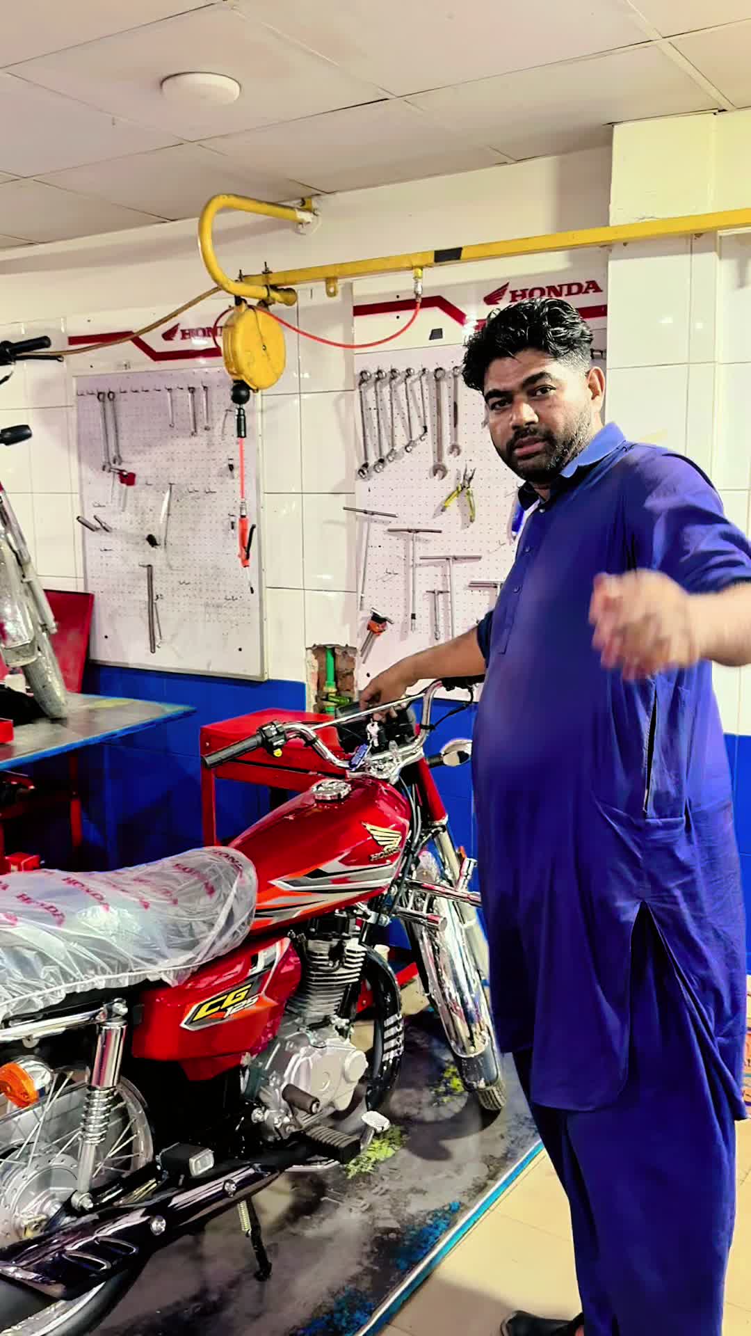 @Honda workshop official