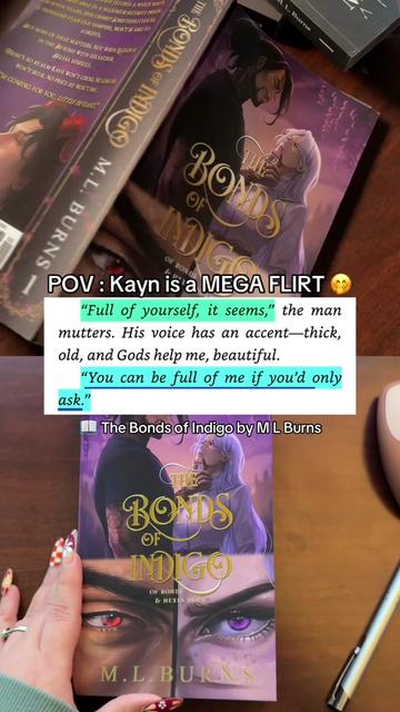 @M. L. Burns  🖤🗡️🌶️ Author