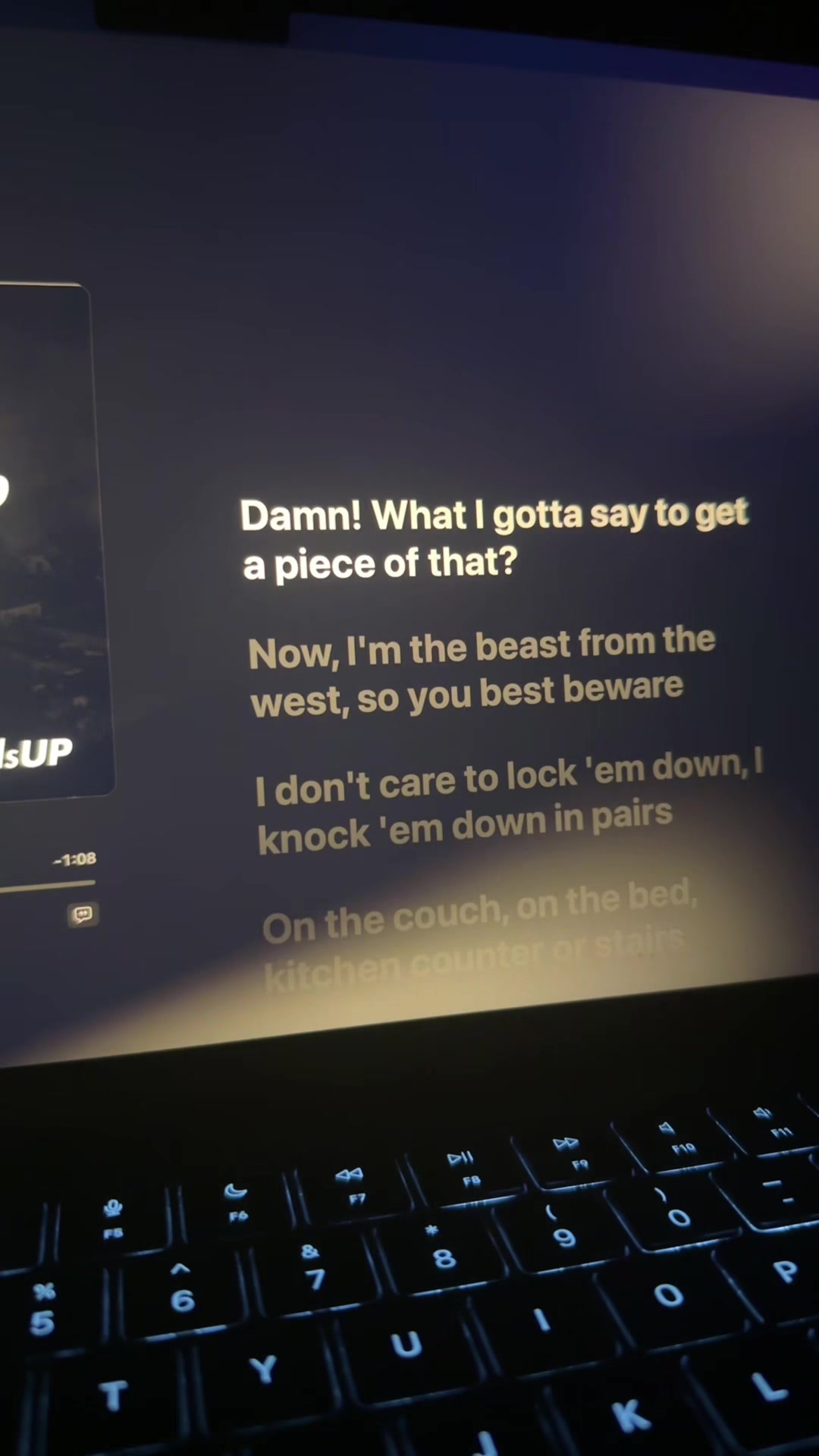 @Song lyrics